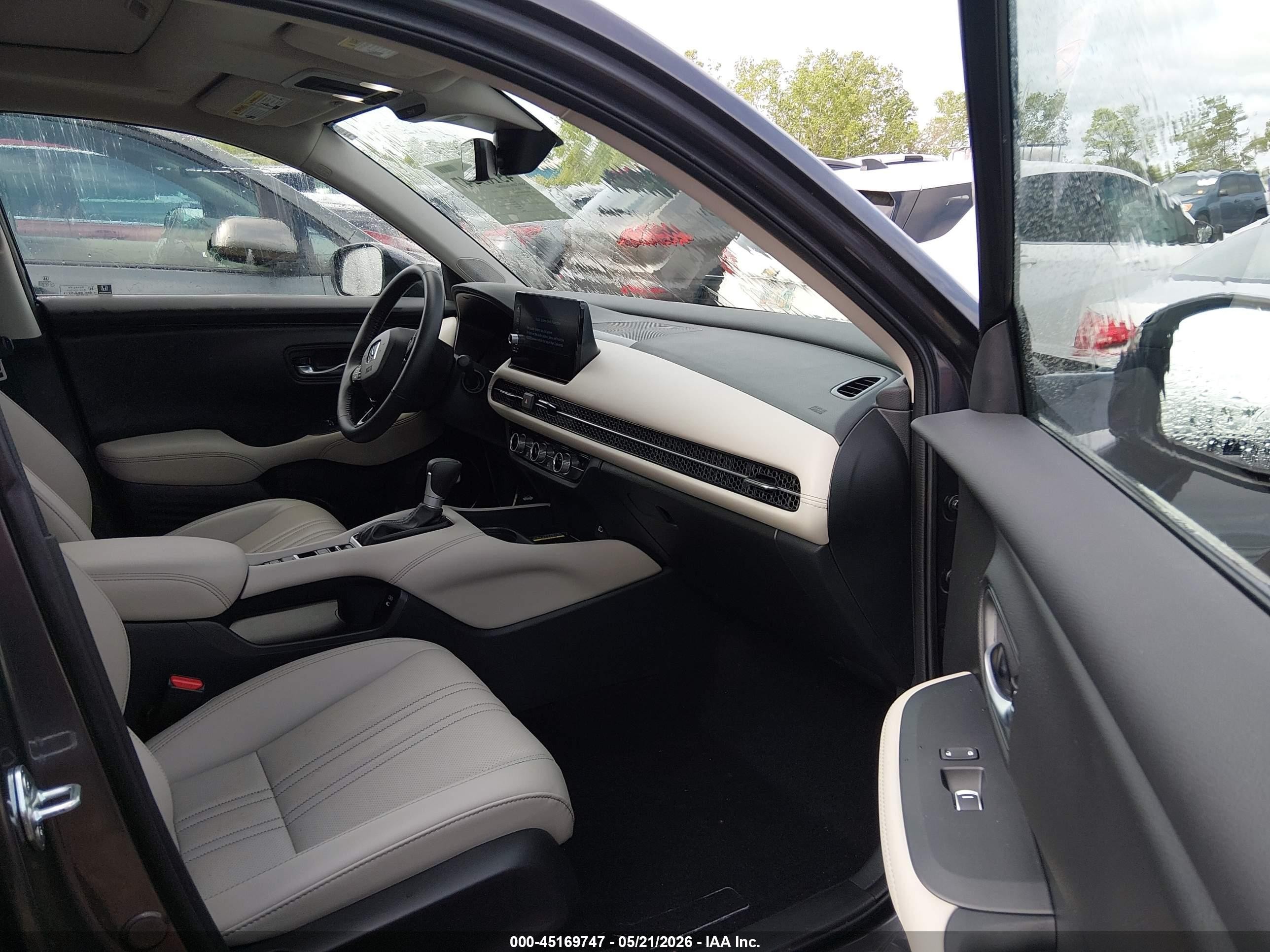 2025 Honda Hr-v Awd Ex-l Gray vin: 3CZRZ2H78SM791821