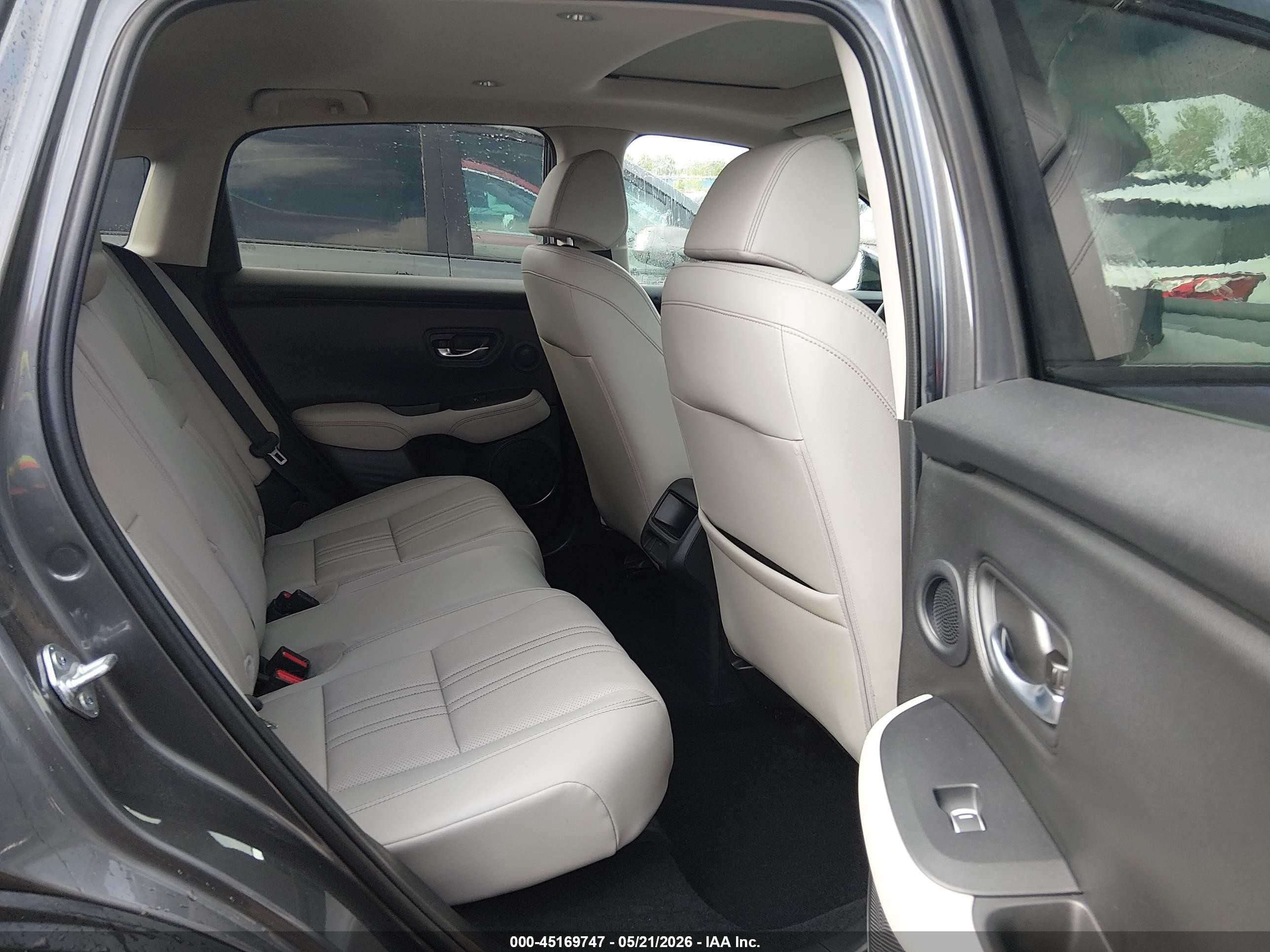 2025 Honda Hr-v Awd Ex-l Gray vin: 3CZRZ2H78SM791821