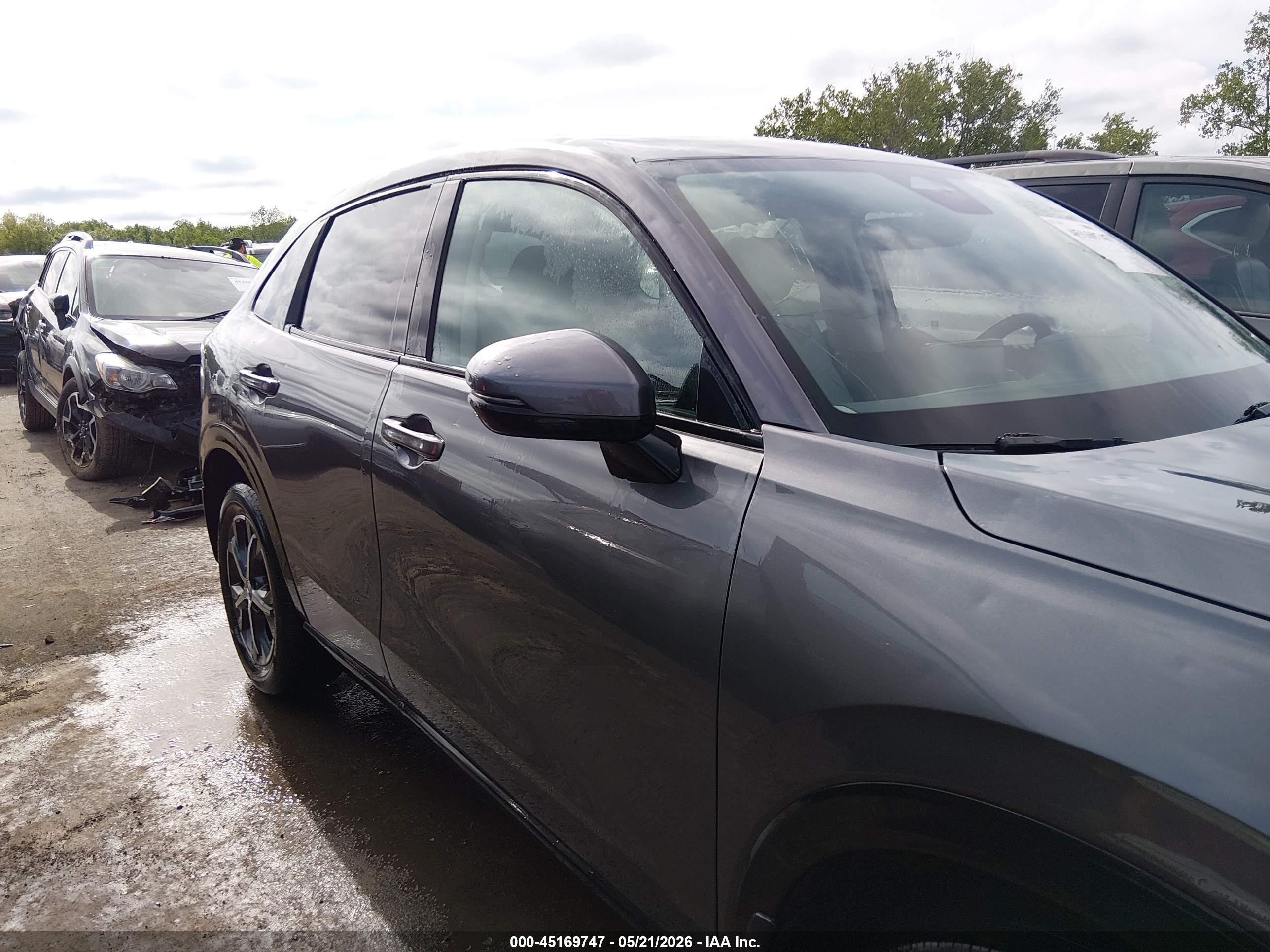 2025 Honda Hr-v Awd Ex-l Gray vin: 3CZRZ2H78SM791821
