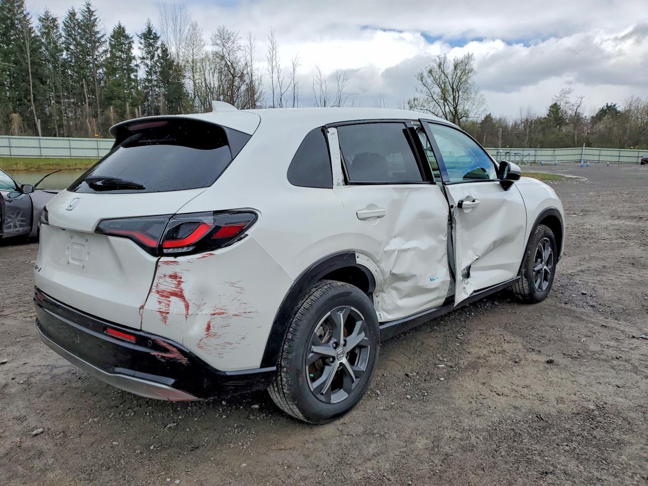 2025 Honda Hr-v Exl White vin: 3CZRZ2H79SM795831