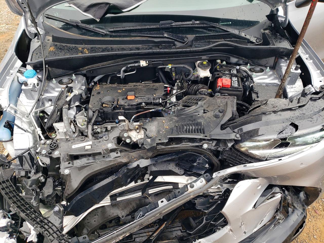 2026 Honda Hr-v Exl Silver vin: 3CZRZ2H7XTM711968