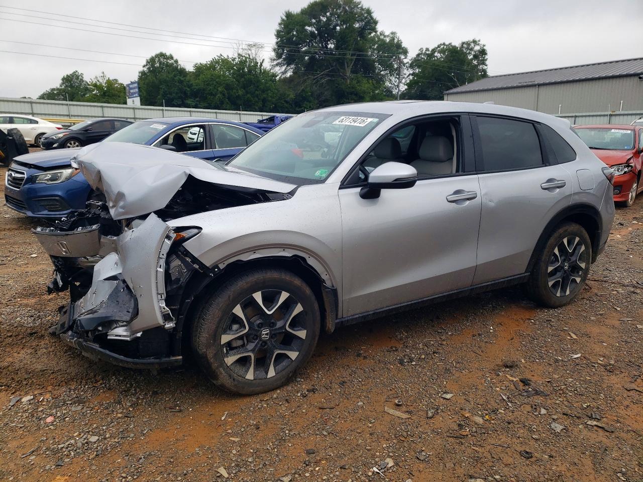 2026 Honda Hr-v Exl Silver vin: 3CZRZ2H7XTM711968