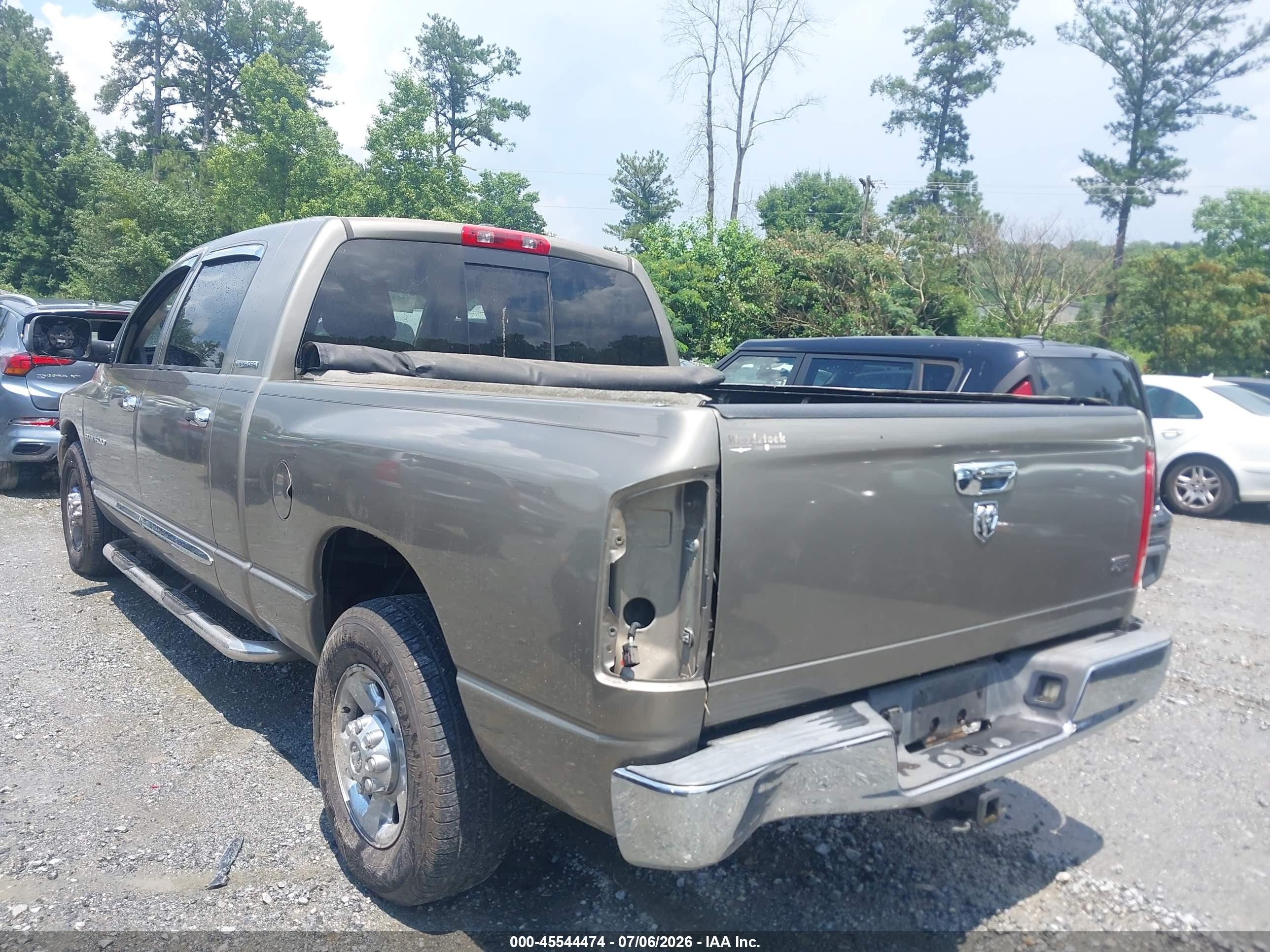 2006 Dodge Ram 1500 Laramie Gold vin: 3D3KR19DX6G153829