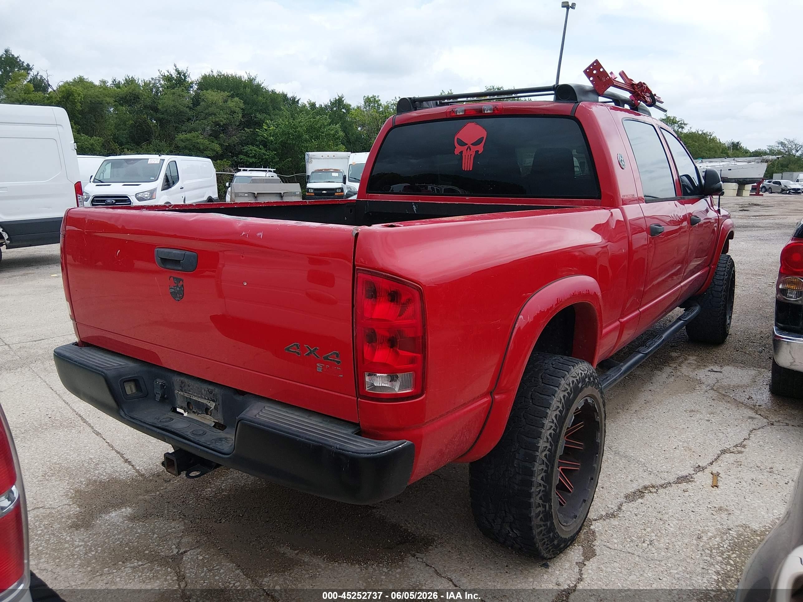 2006 Dodge Ram 1500 Slt Red vin: 3D3KS19D36G161369