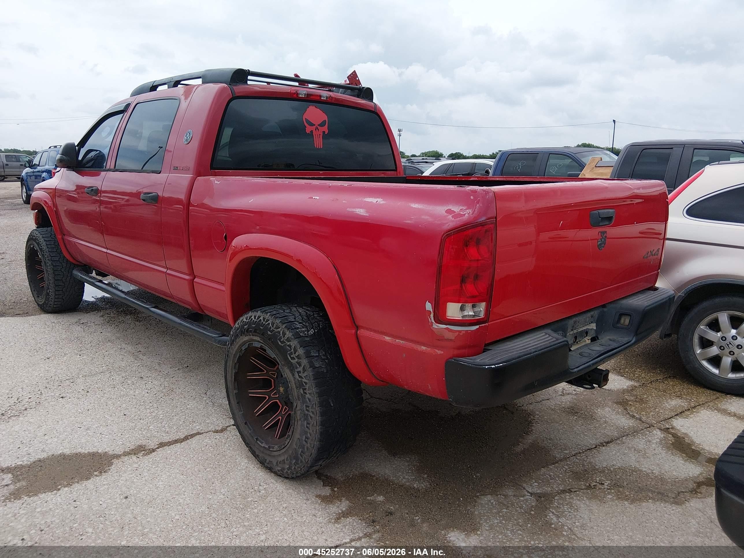 2006 Dodge Ram 1500 Slt Red vin: 3D3KS19D36G161369