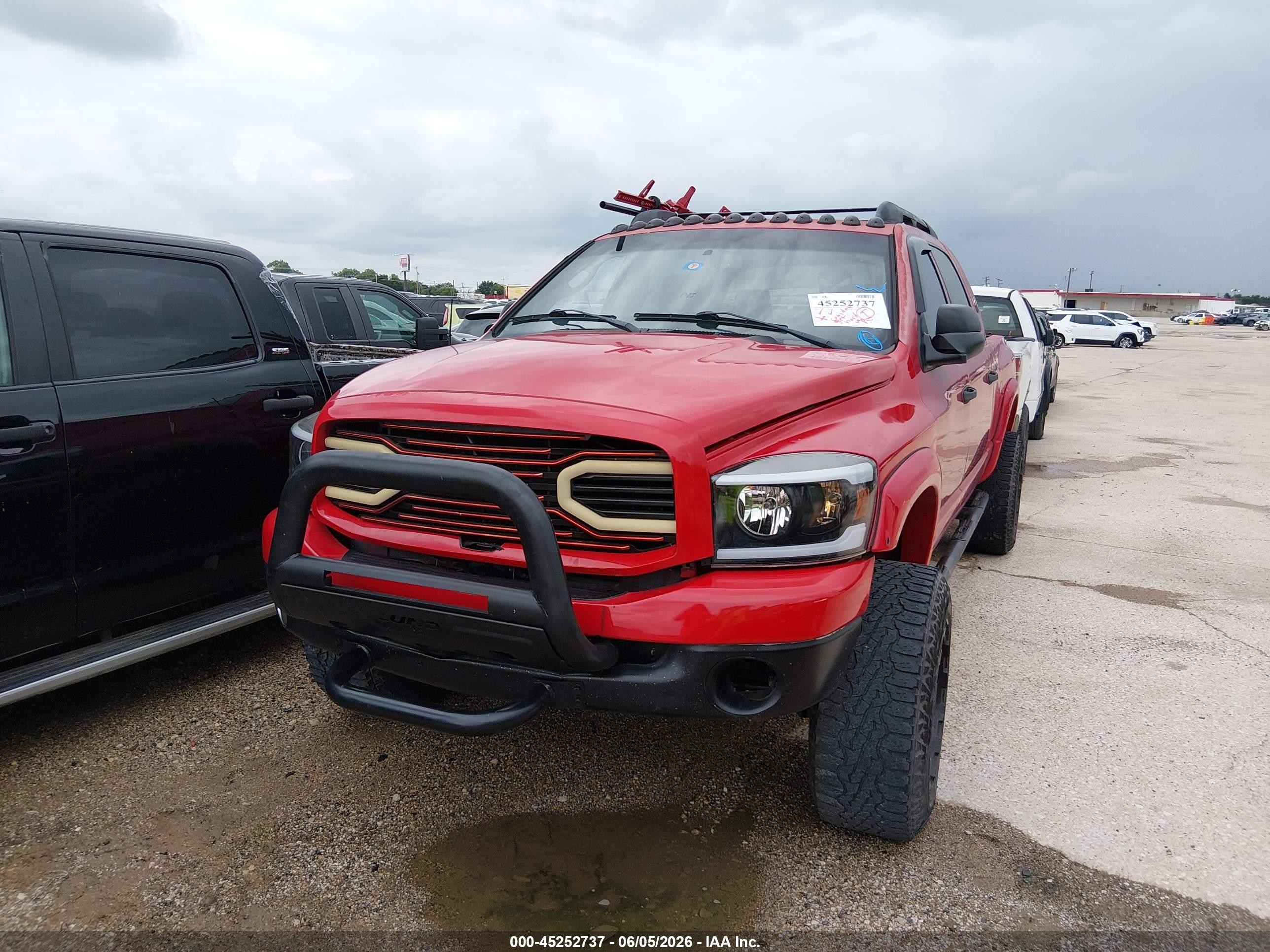 2006 Dodge Ram 1500 Slt Red vin: 3D3KS19D36G161369