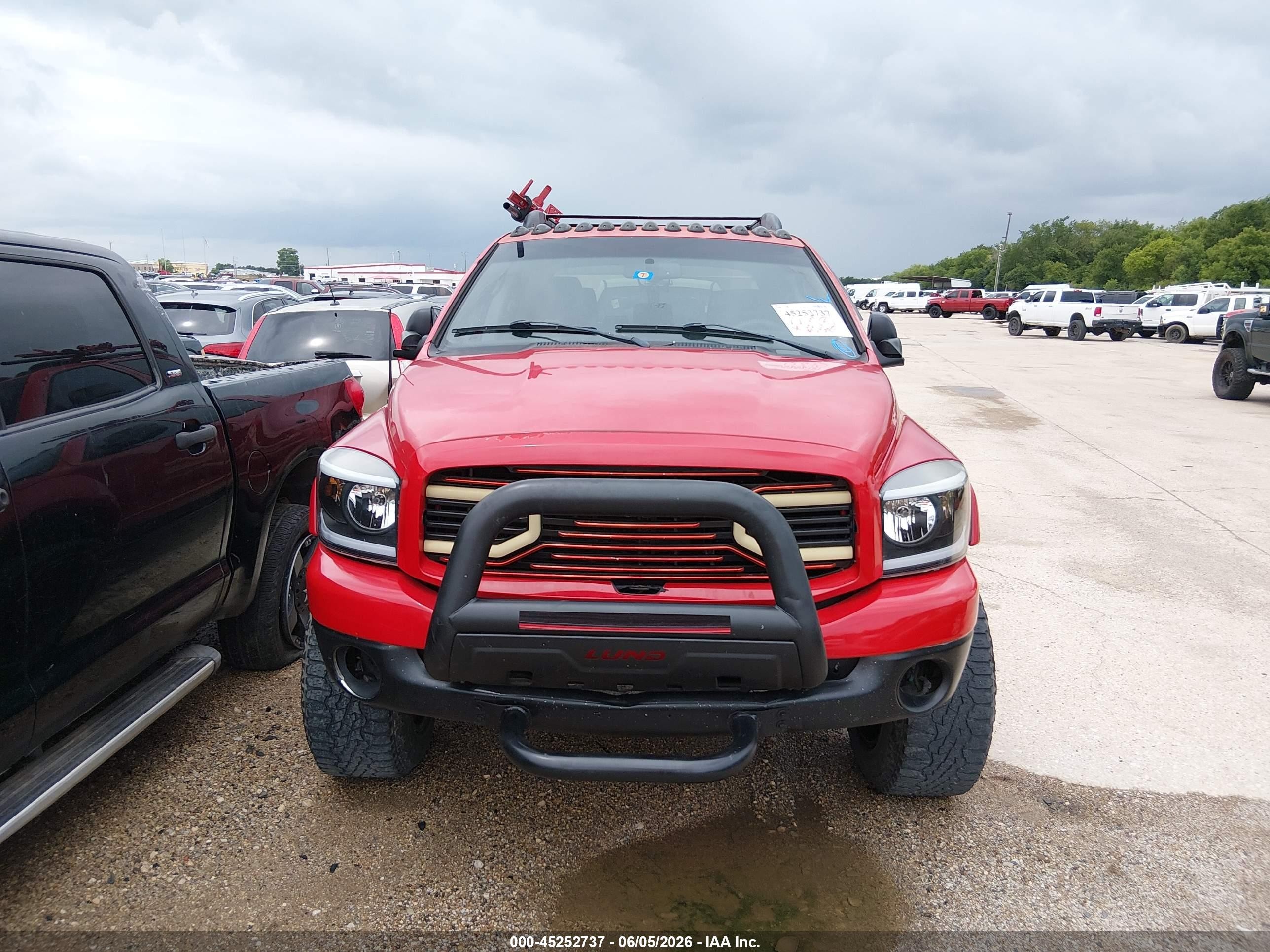 2006 Dodge Ram 1500 Slt Red vin: 3D3KS19D36G161369