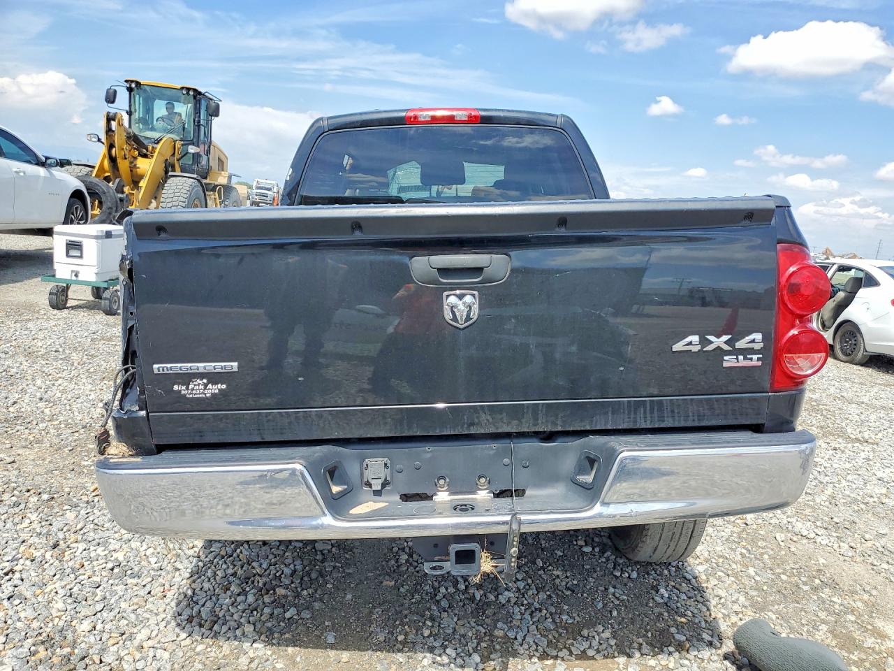 2007 Dodge Ram 1500 Черный vin: 3D3KS19D97G829001