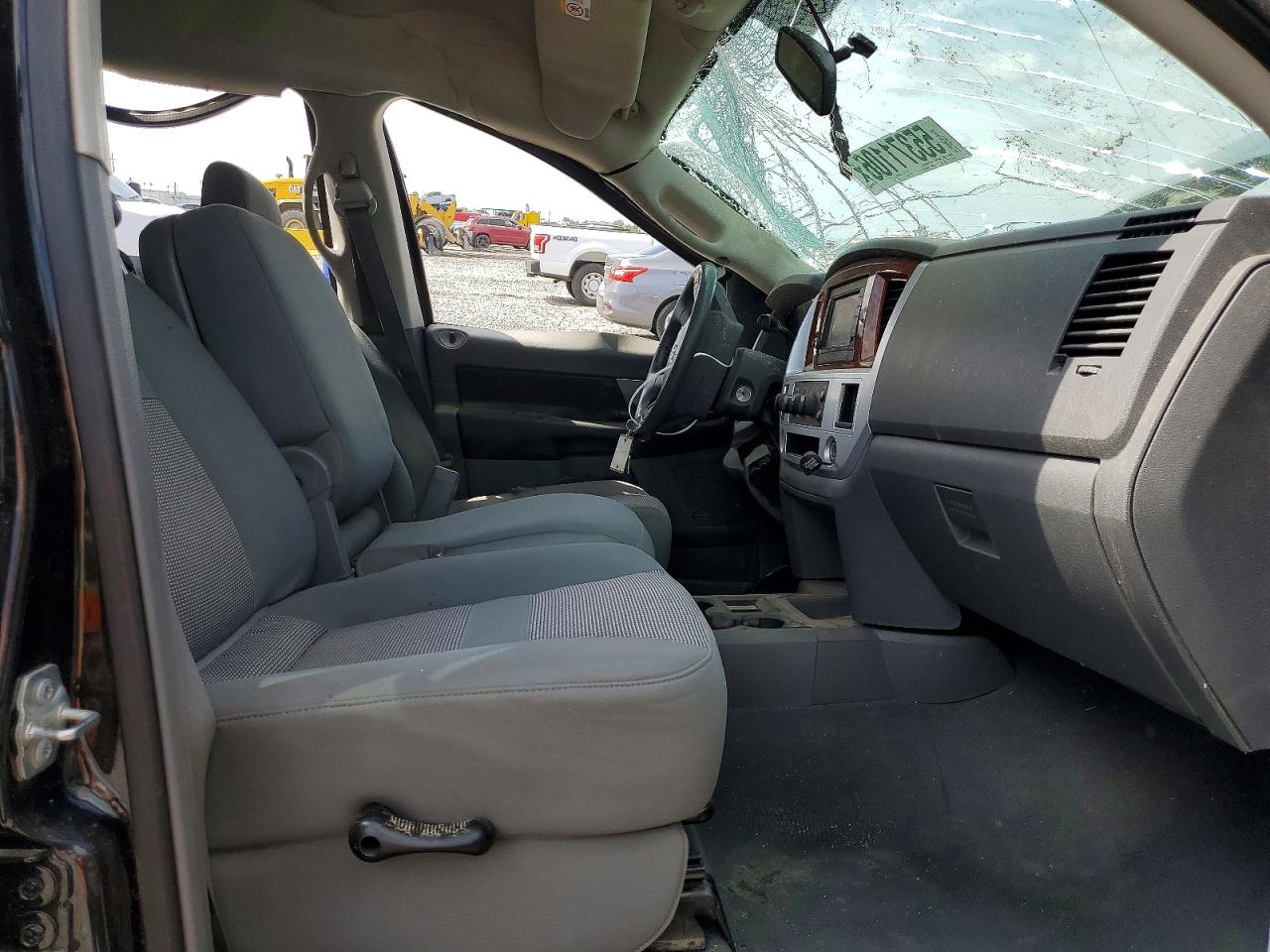 2007 Dodge Ram 1500 Черный vin: 3D3KS19D97G829001