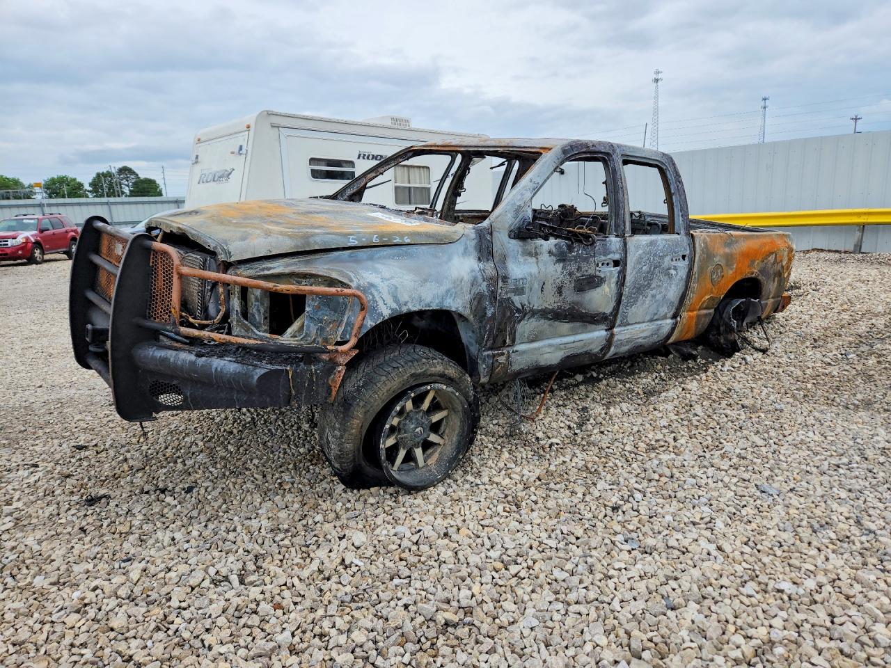 2008 Dodge Ram 2500 St Burn vin: 3D3KS28A58G112853