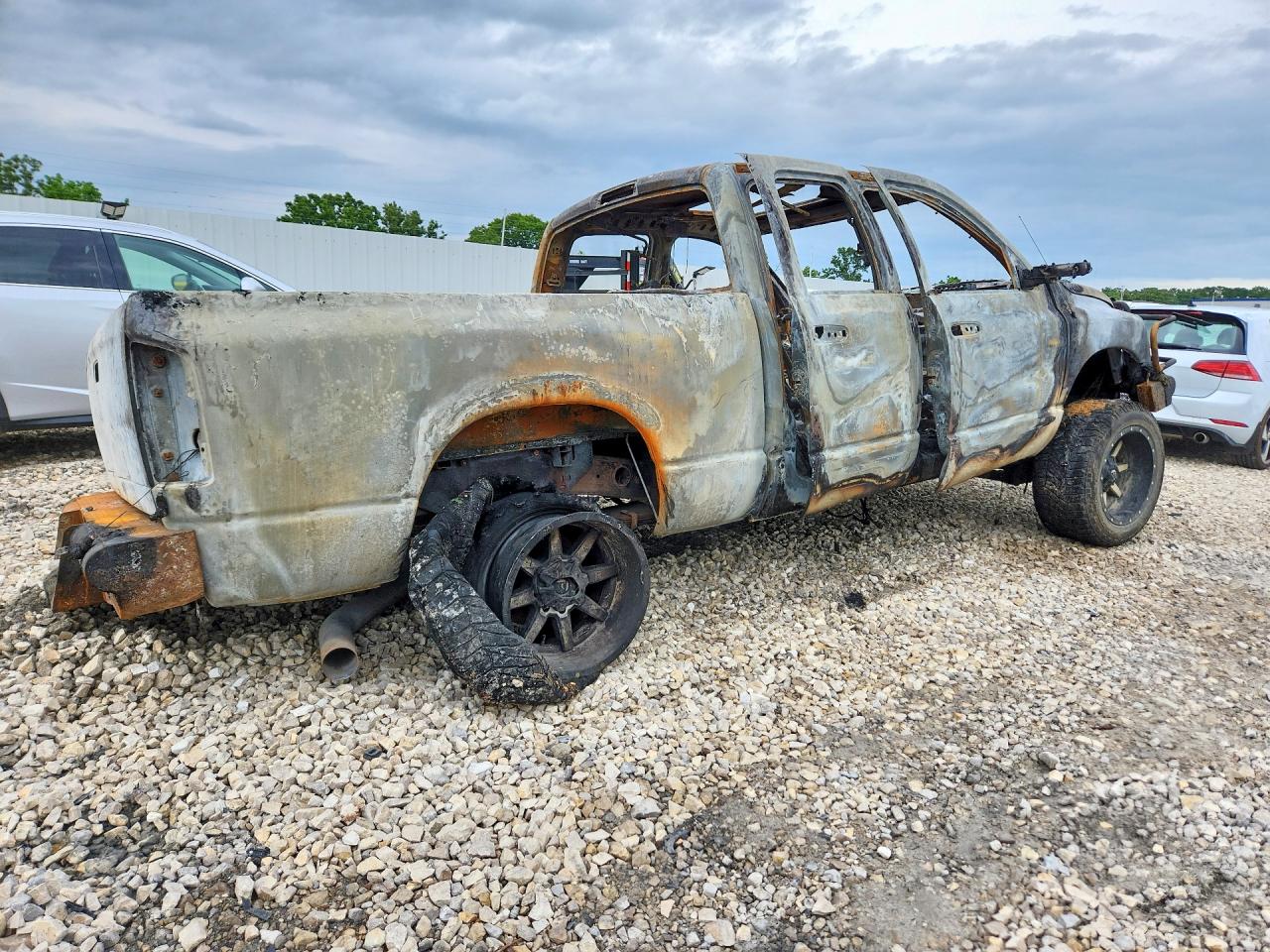 2008 Dodge Ram 2500 St Burn vin: 3D3KS28A58G112853