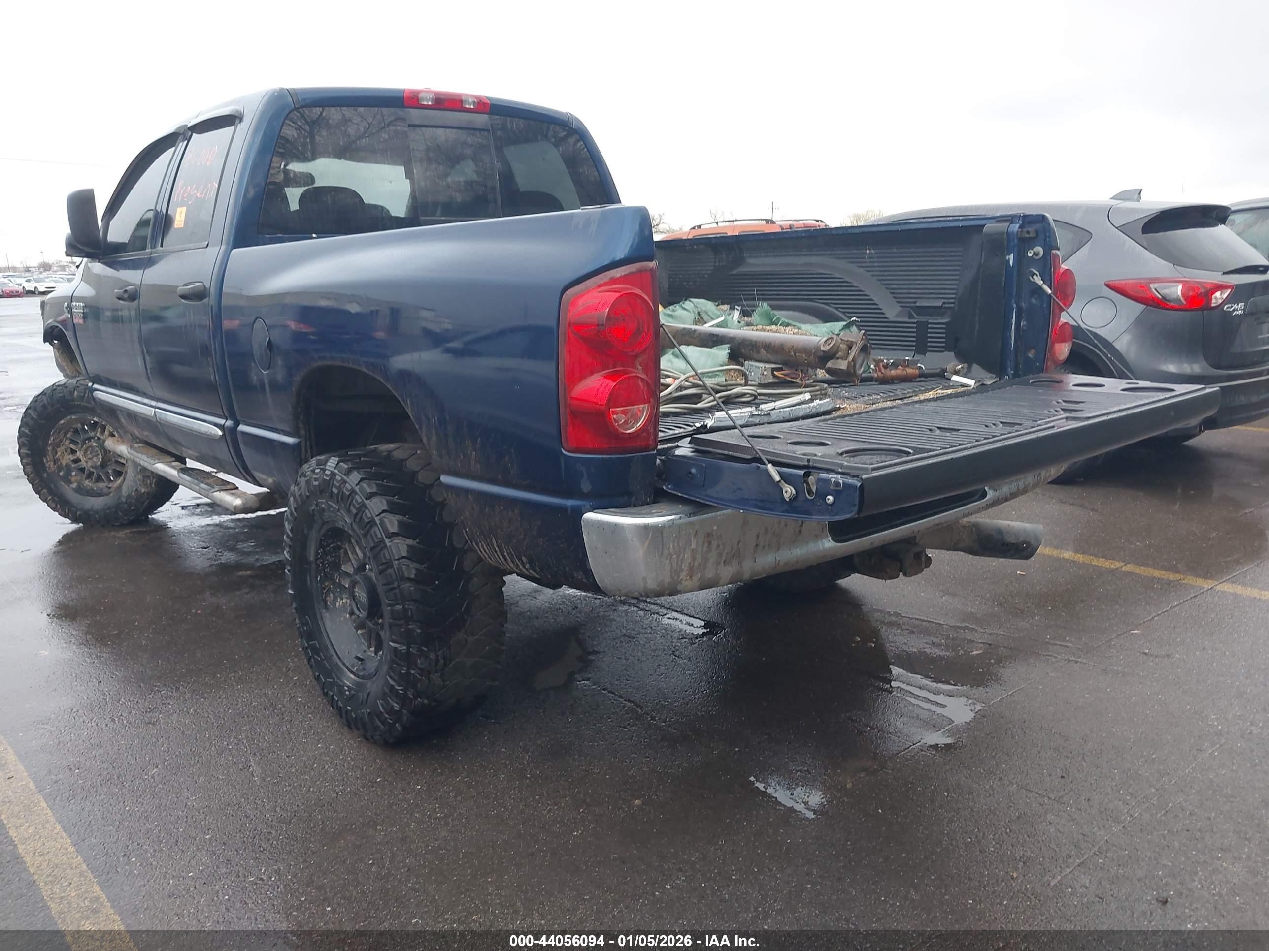 2008 Dodge Ram 2500 Laramie Dark Blue vin: 3D3KS28AX8G124304