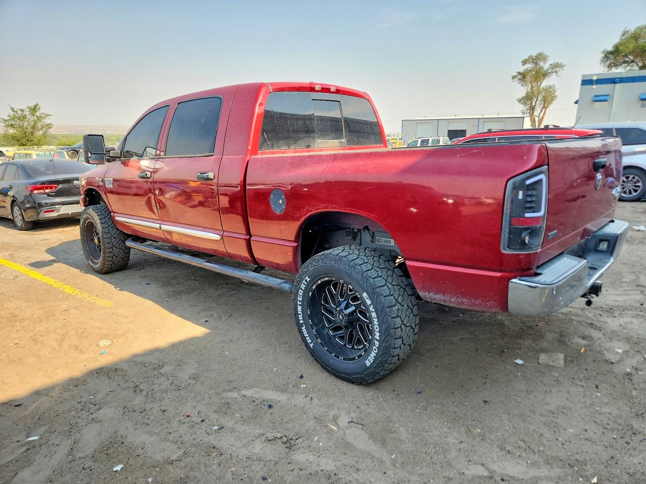 2008 Dodge Ram 2500 Red vin: 3D3KS29A48G219066