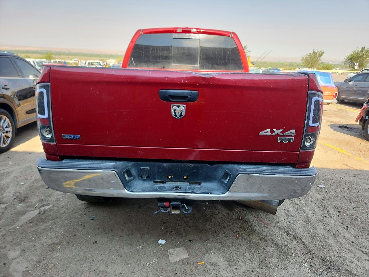 2008 Dodge Ram 2500 Red vin: 3D3KS29A48G219066