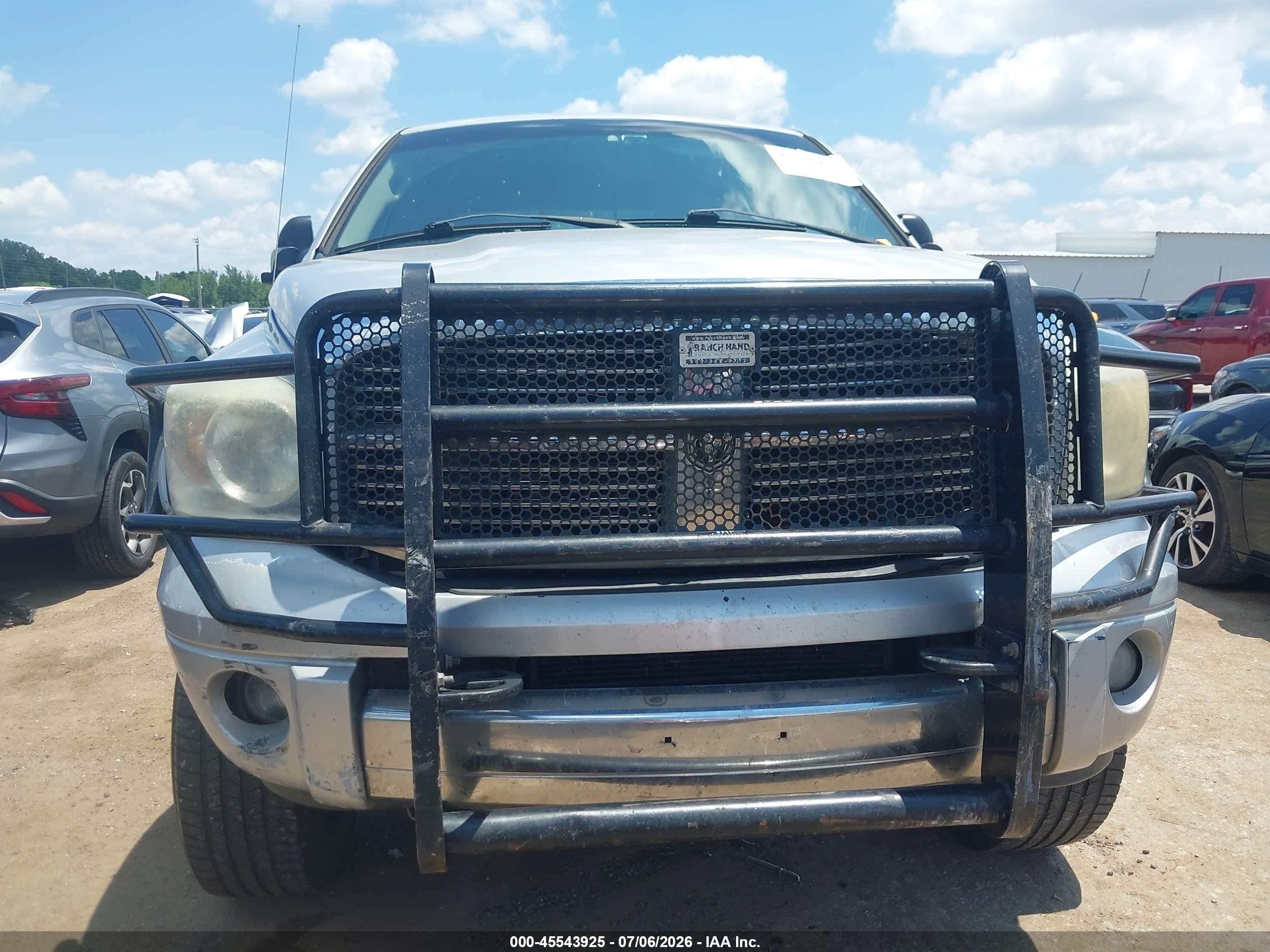 2008 Dodge Ram 2500 Laramie Silver vin: 3D3KS29AX8G219069