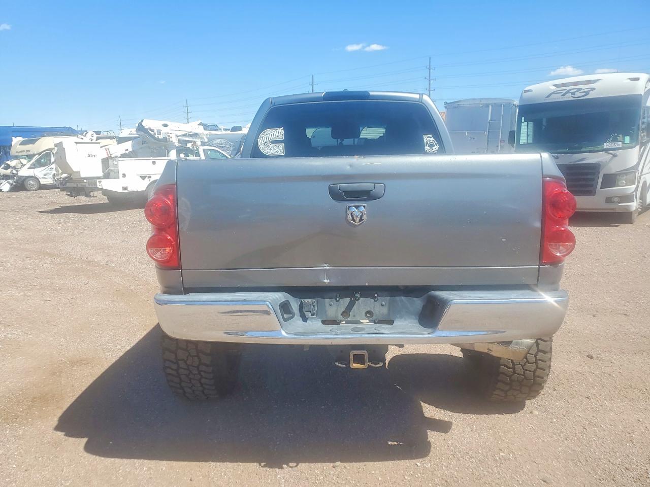 2007 Dodge Ram 2500 Gray vin: 3D3KS29C17G732050