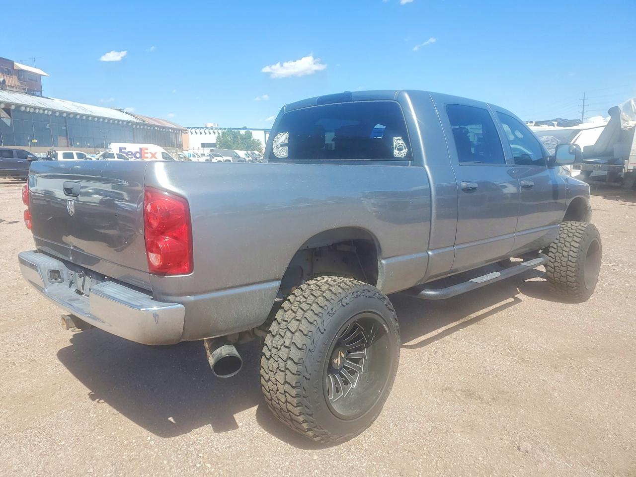 2007 Dodge Ram 2500 Gray vin: 3D3KS29C17G732050