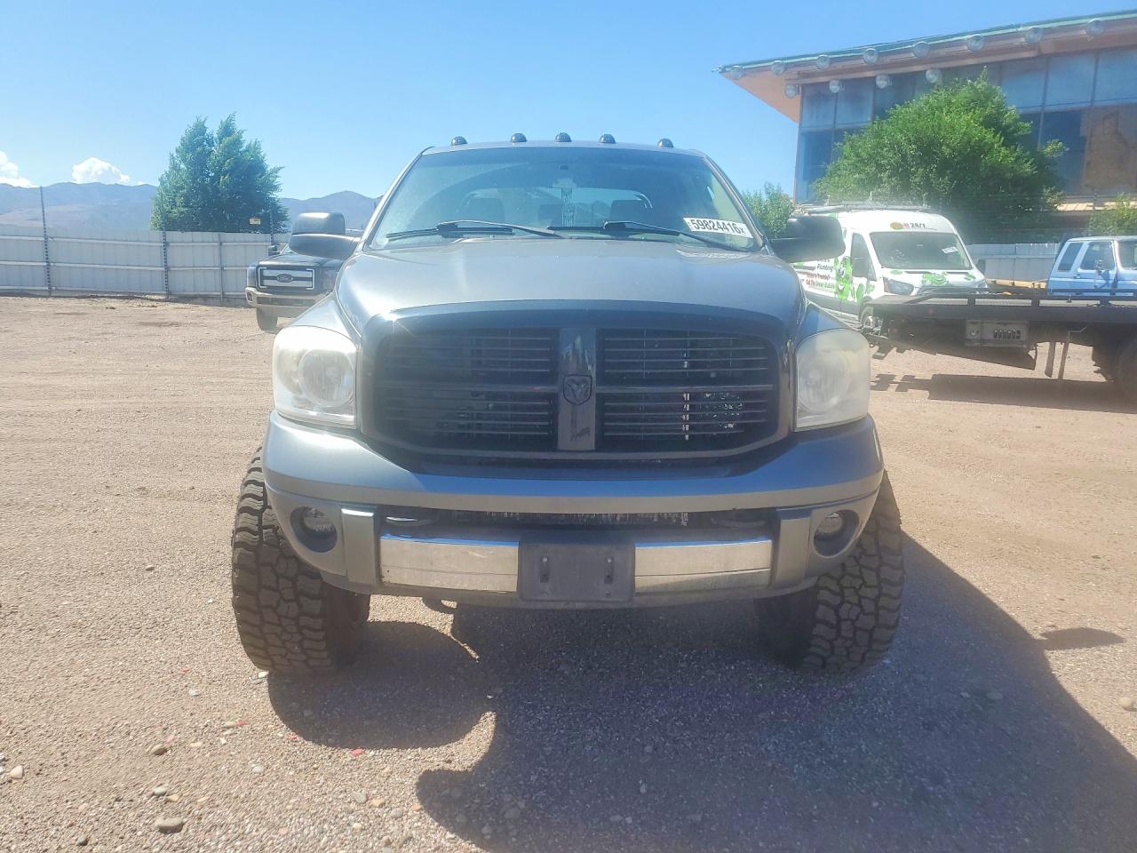 2007 Dodge Ram 2500 Gray vin: 3D3KS29C17G732050