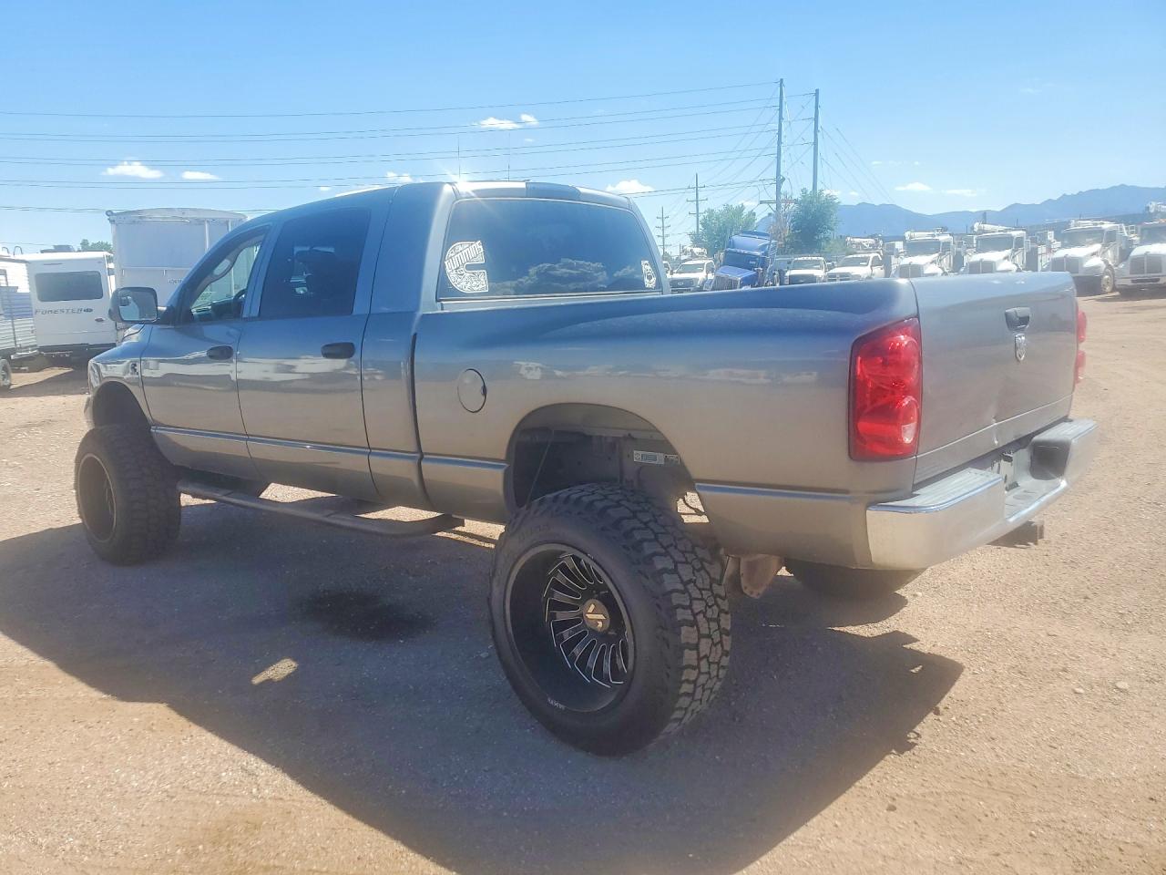 2007 Dodge Ram 2500 Gray vin: 3D3KS29C17G732050