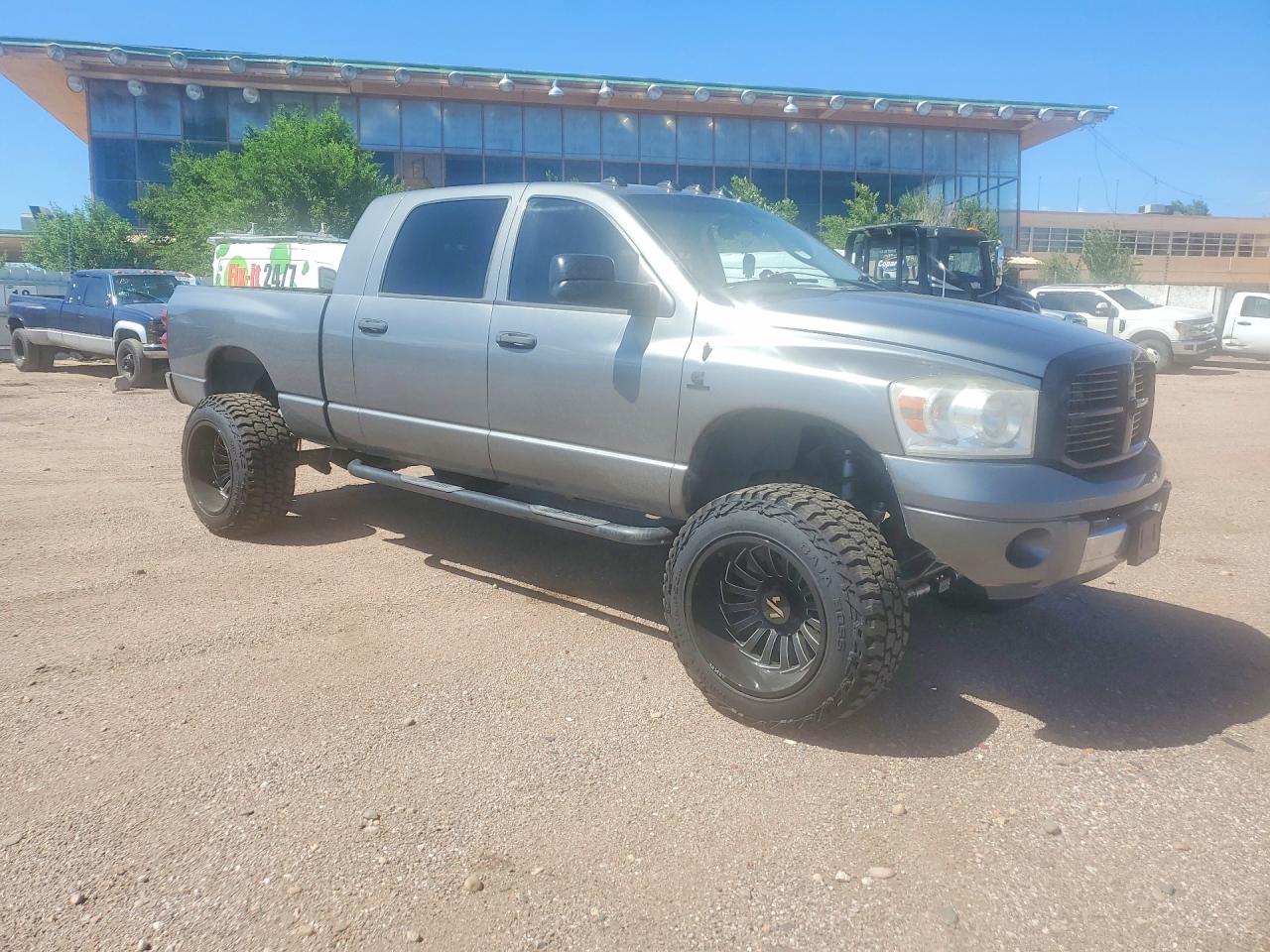2007 Dodge Ram 2500 Gray vin: 3D3KS29C17G732050