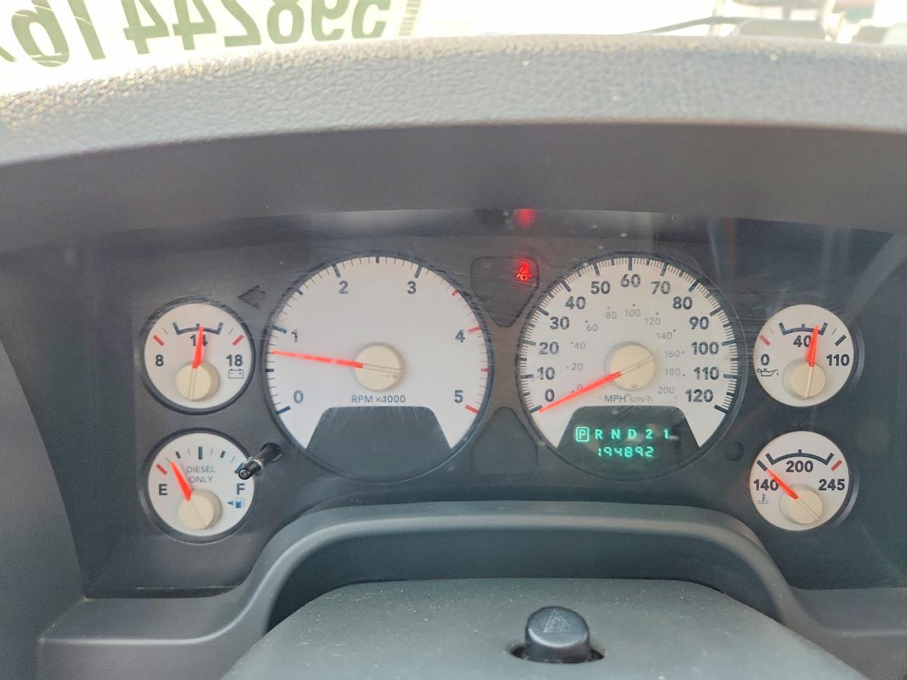 2007 Dodge Ram 2500 Gray vin: 3D3KS29C17G732050