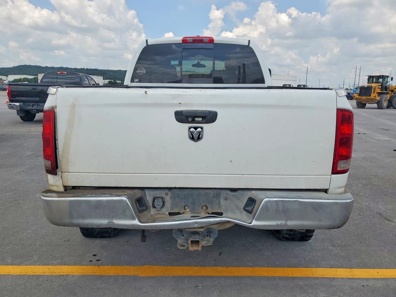 2006 Dodge Ram 2500 White vin: 3D3KS29C96G162782