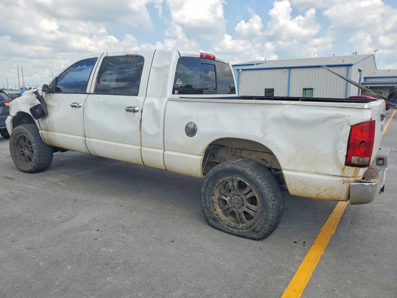 2006 Dodge Ram 2500 White vin: 3D3KS29C96G162782