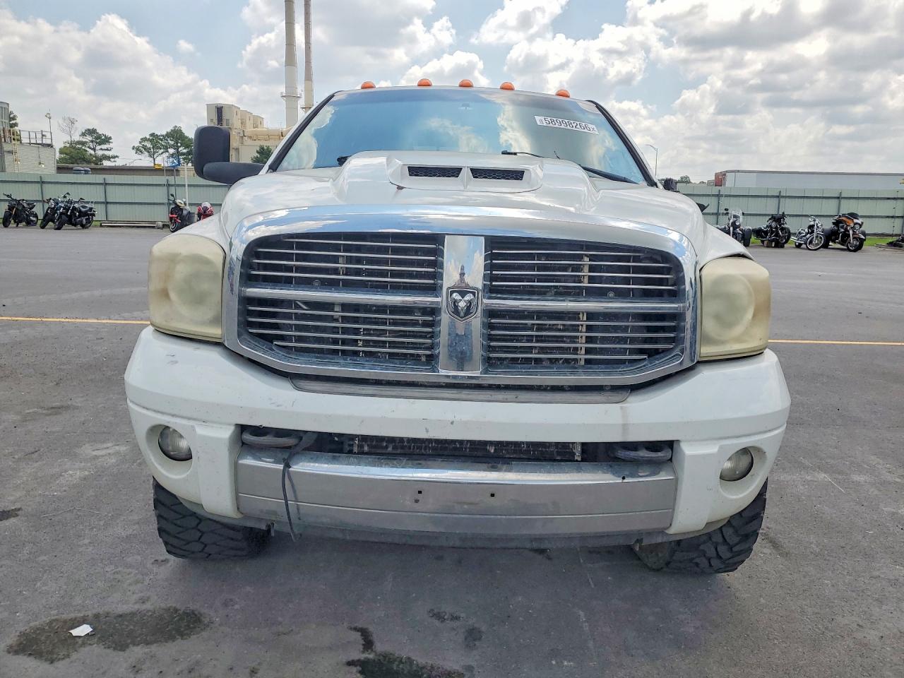 2006 Dodge Ram 2500 White vin: 3D3KS29C96G162782