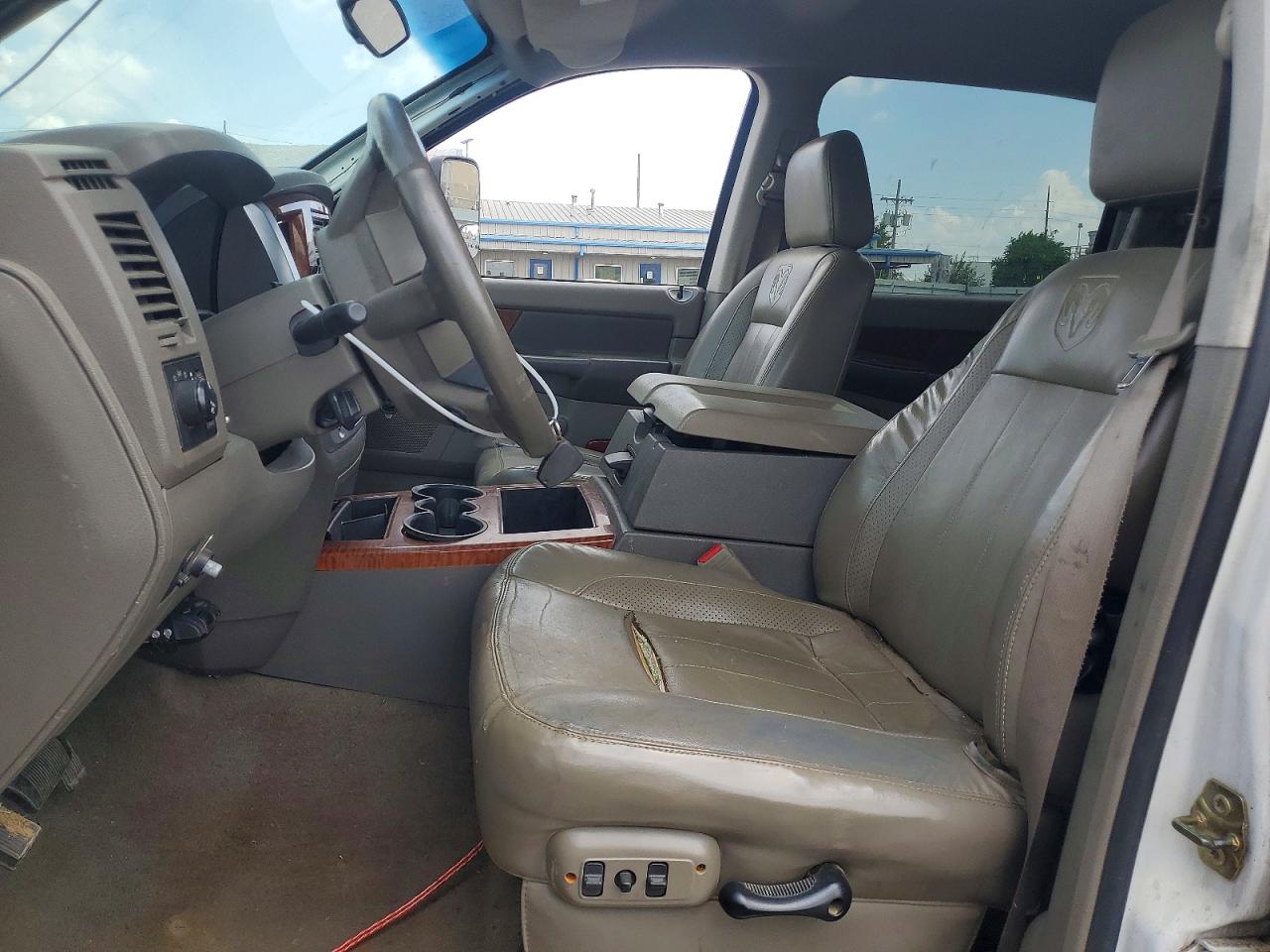 2006 Dodge Ram 2500 White vin: 3D3KS29C96G162782