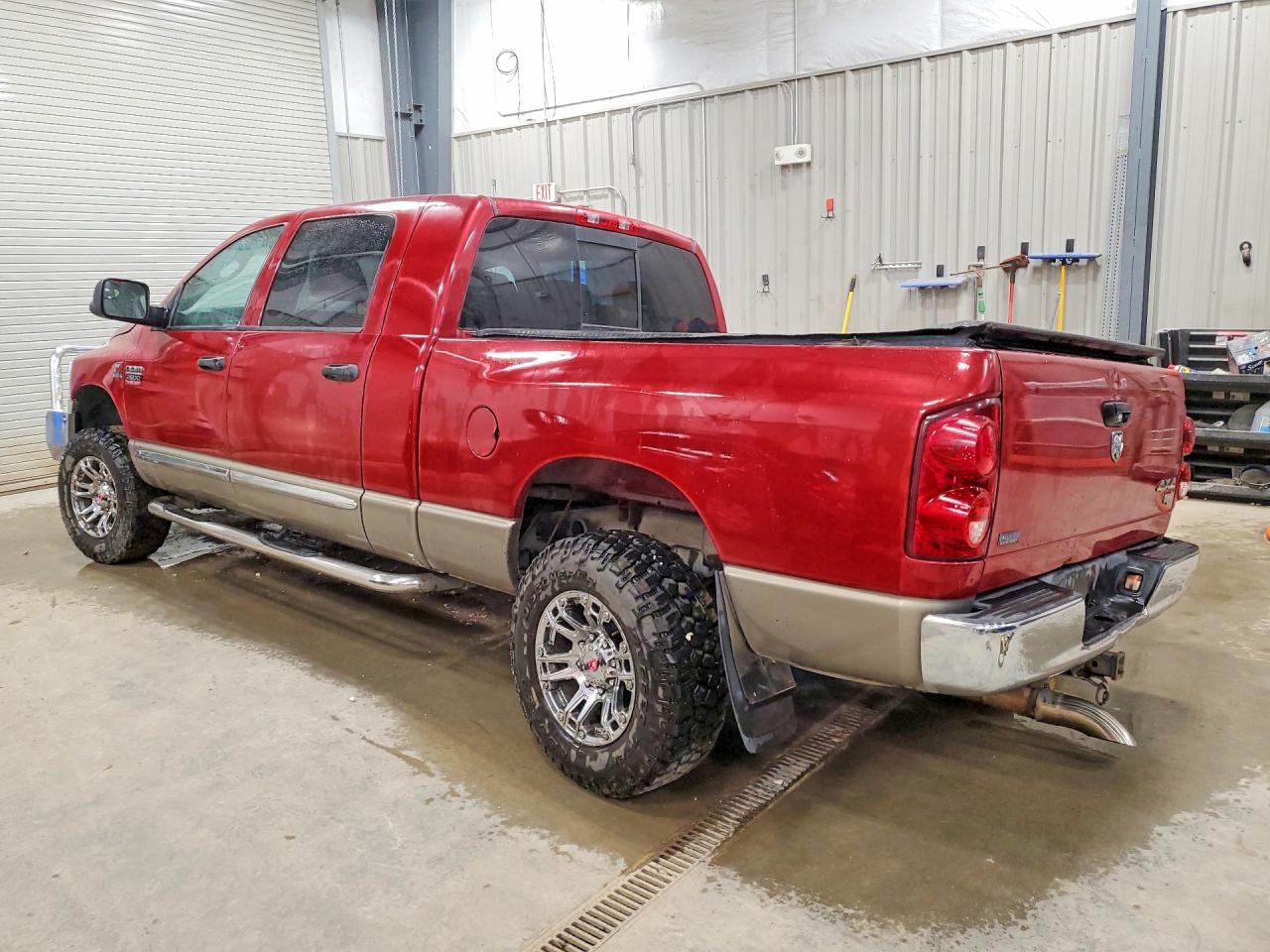 2009 Dodge Ram 2500 Red vin: 3D3KS29L99G529040