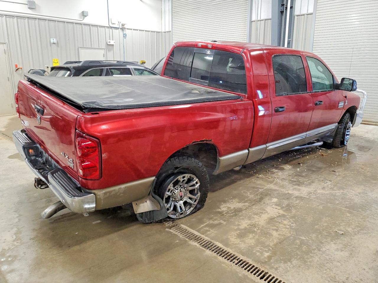 2009 Dodge Ram 2500 Red vin: 3D3KS29L99G529040