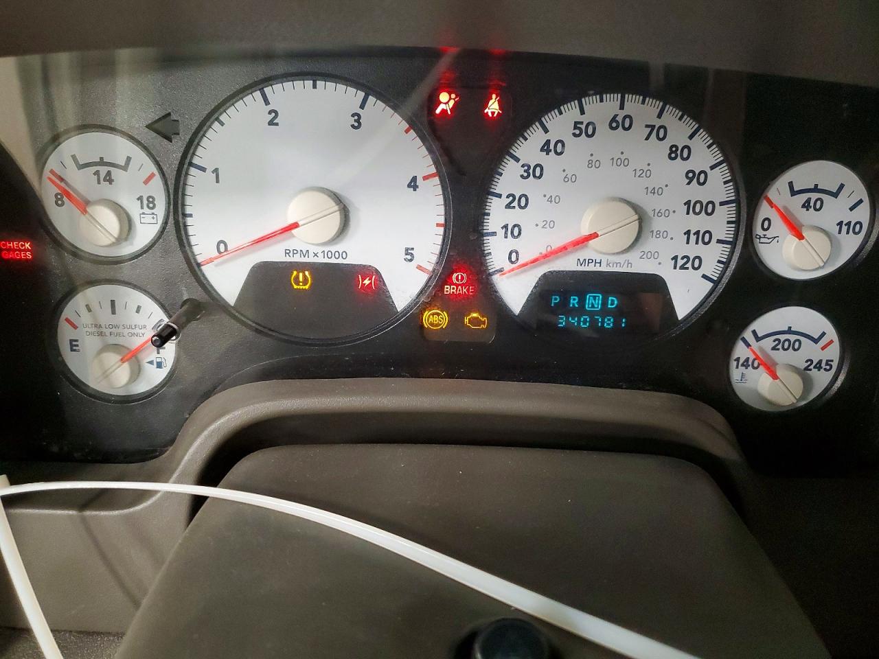 2009 Dodge Ram 2500 Red vin: 3D3KS29L99G529040
