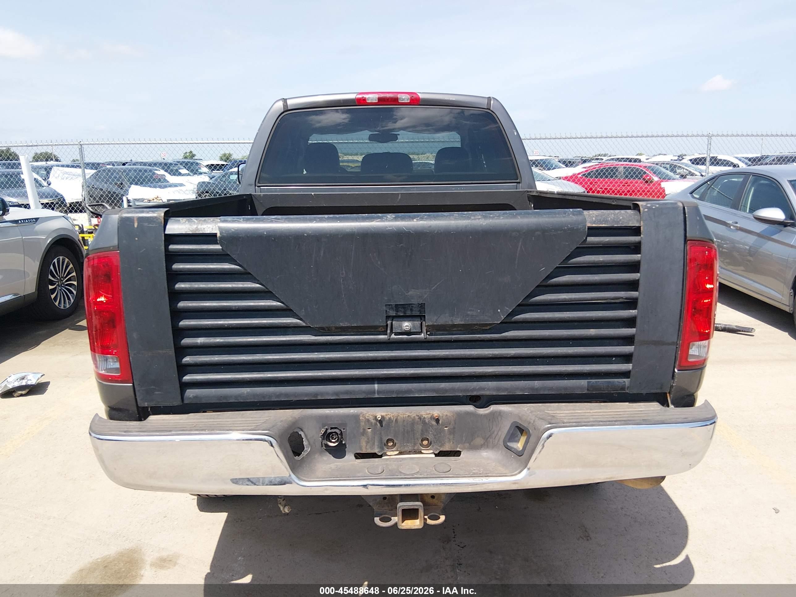 2003 Dodge Ram 2500 Slt/laramie/st Gray vin: 3D3KU28623G815972