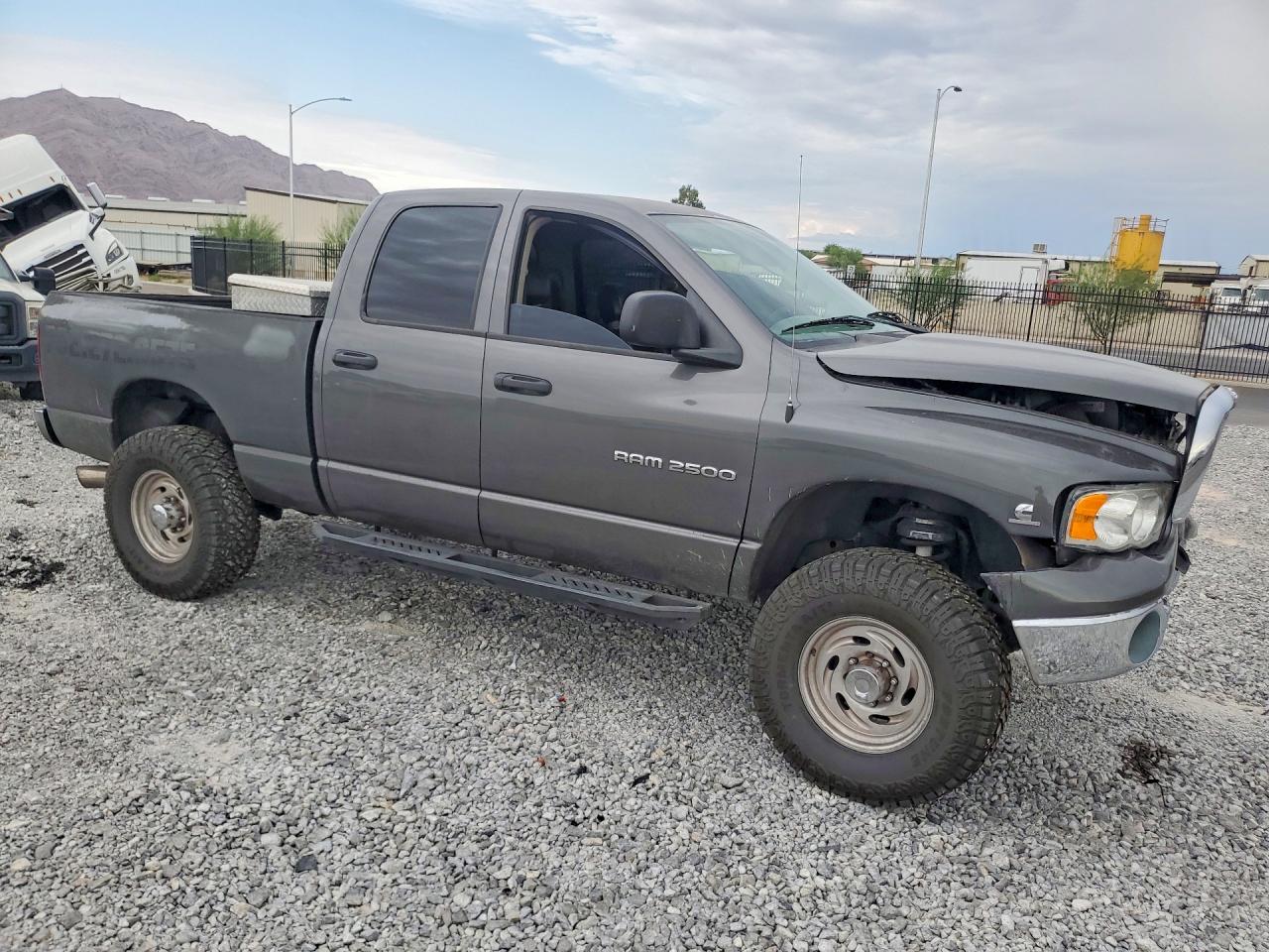 2003 Dodge Ram 2500 St Charcoal vin: 3D3KU28683G705993