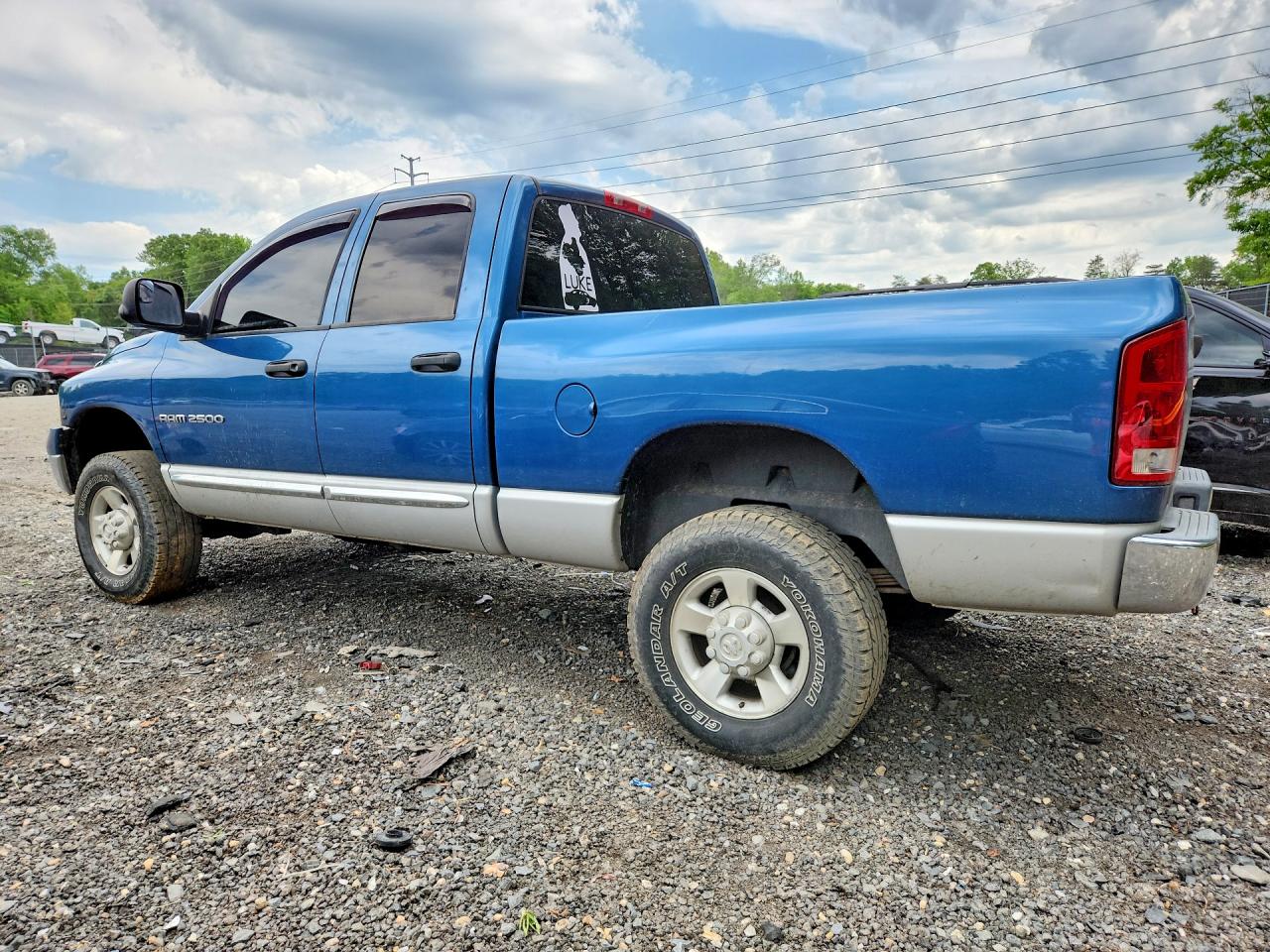 2004 Dodge Ram 2500 St Blue vin: 3D3KU28C74G187074