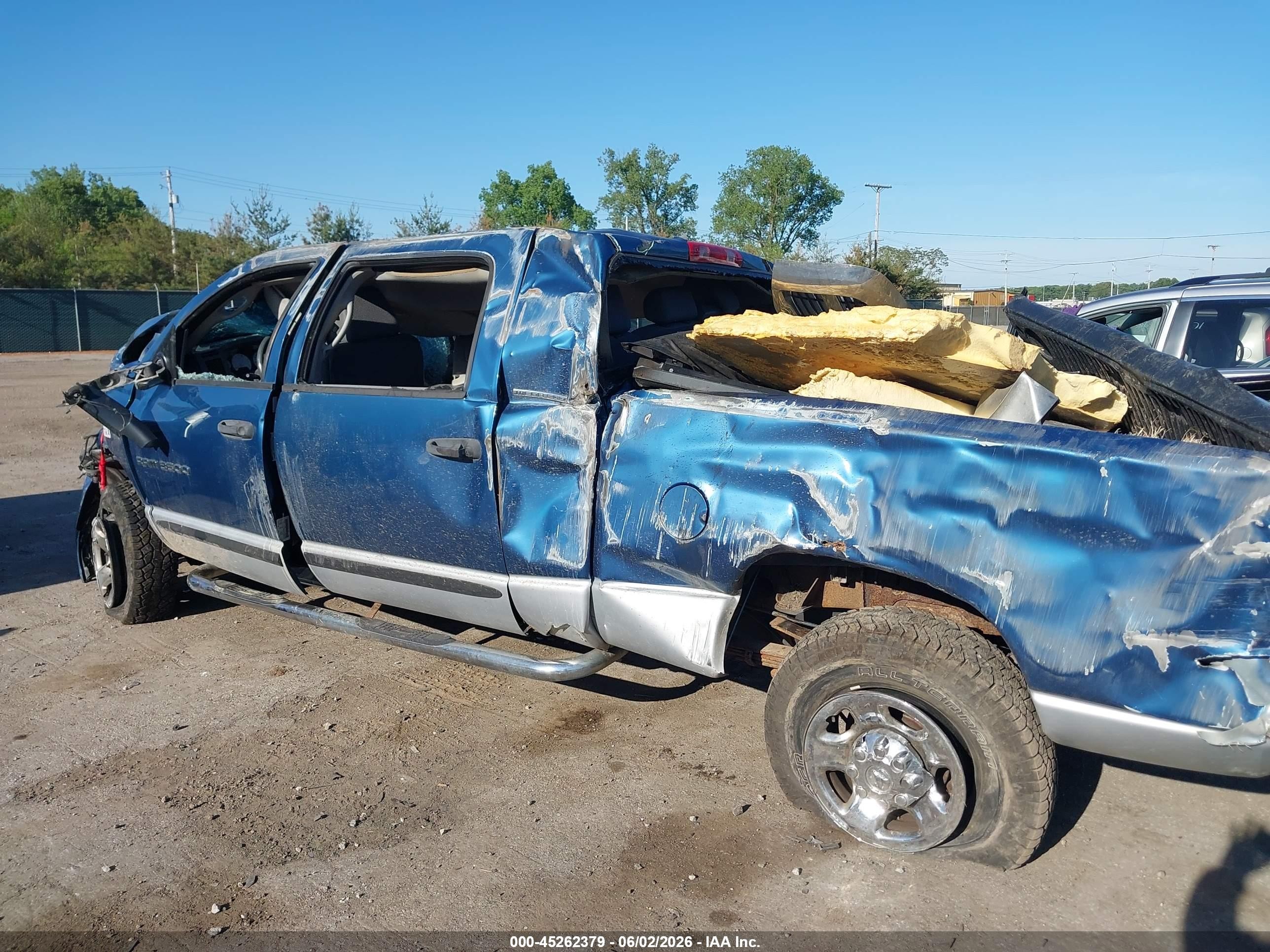 2006 Dodge Ram 3500 Slt Blue vin: 3D3LX39C36G139283