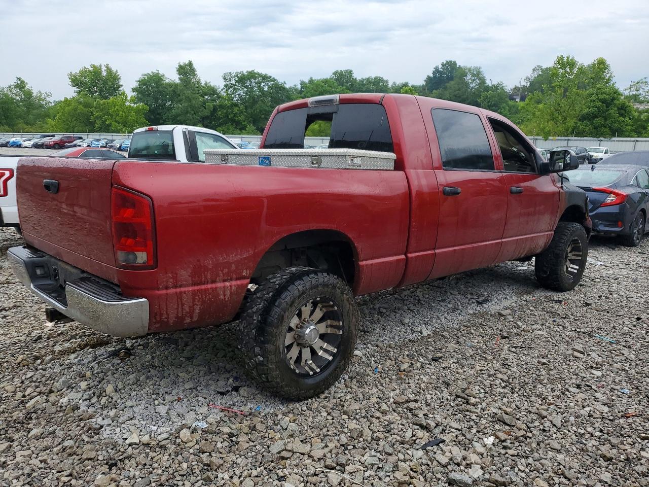 2006 Dodge Ram 3500 Red vin: 3D3LX39CX6G185130