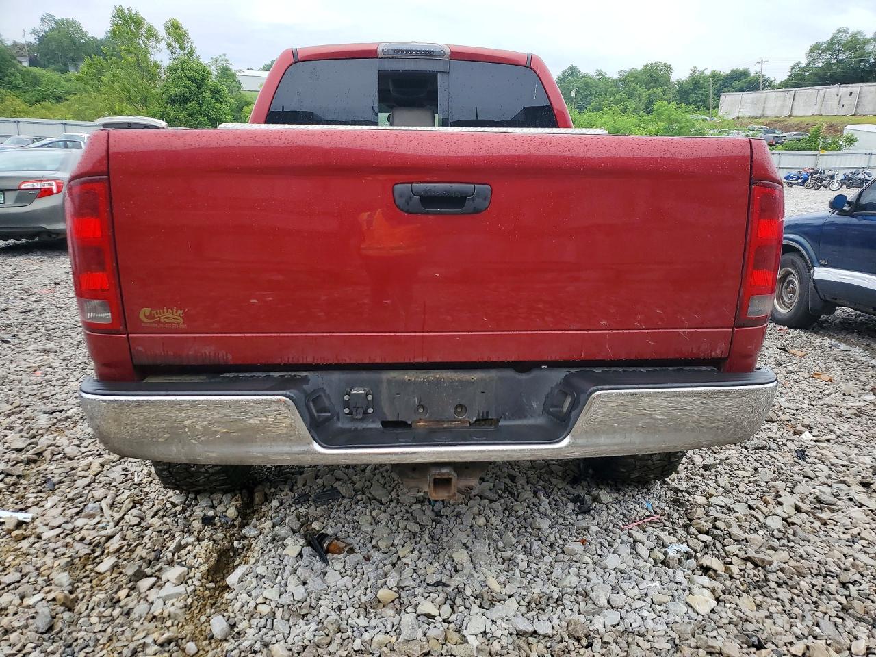 2006 Dodge Ram 3500 Red vin: 3D3LX39CX6G185130