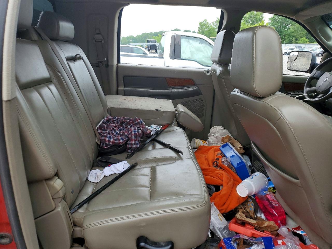 2006 Dodge Ram 3500 Red vin: 3D3LX39CX6G185130