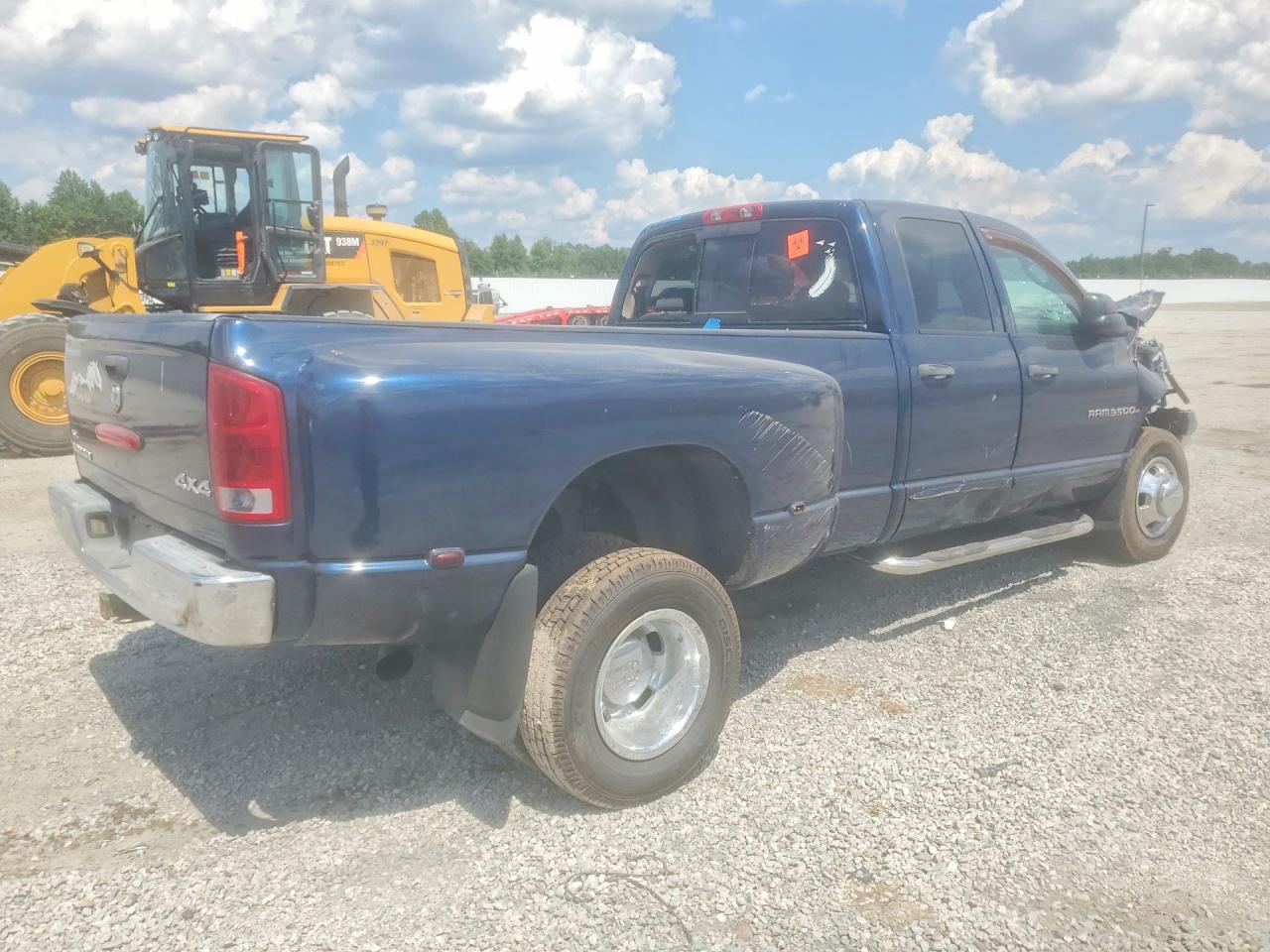 2005 Dodge Ram 3500 St Blue vin: 3D3MS48C05G824771
