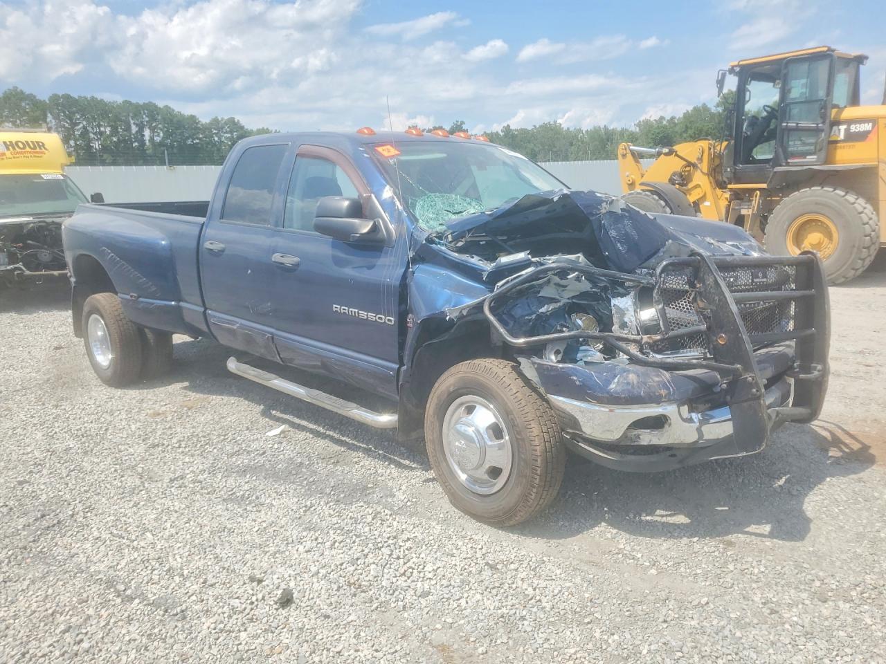 2005 Dodge Ram 3500 St Blue vin: 3D3MS48C05G824771