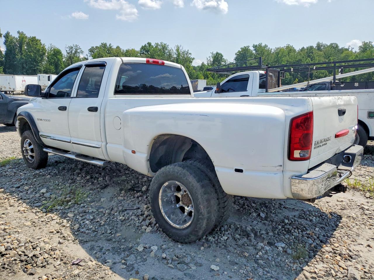2004 Dodge Ram 3500 St Белый vin: 3D3MU48C14G164992