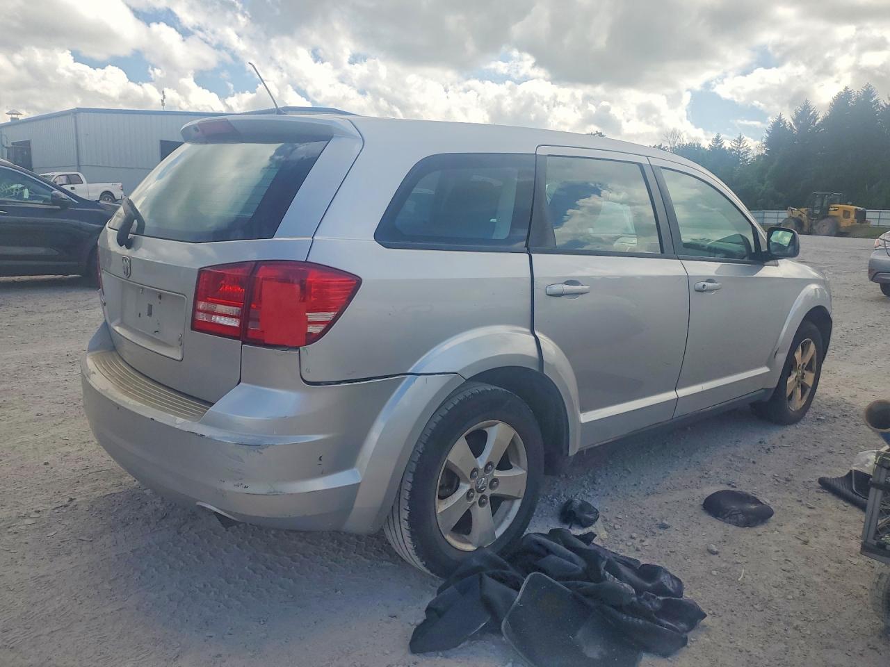 2009 Dodge Journey Se Silver vin: 3D4GG47B19T249581