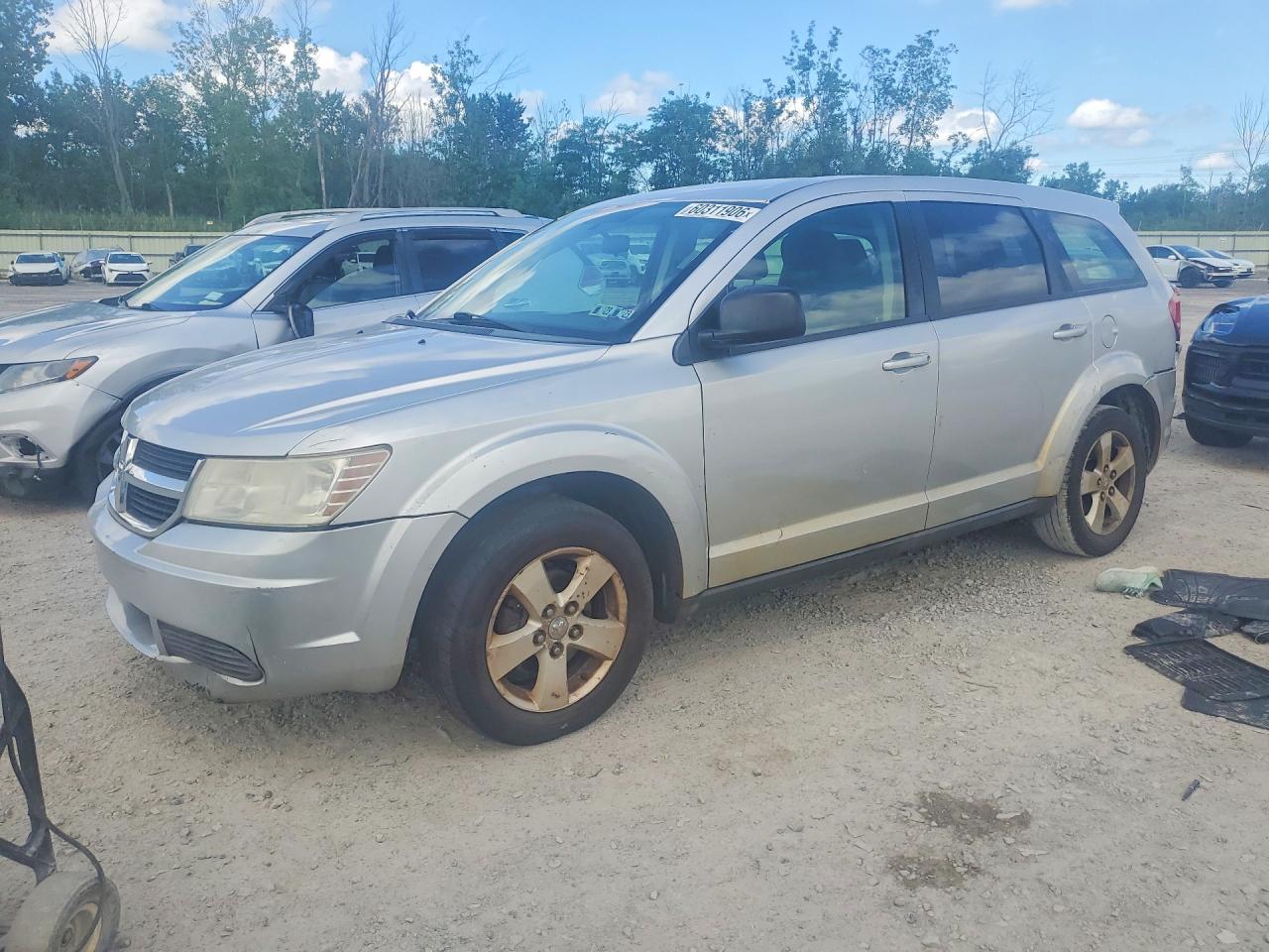 2009 Dodge Journey Se Silver vin: 3D4GG47B19T249581