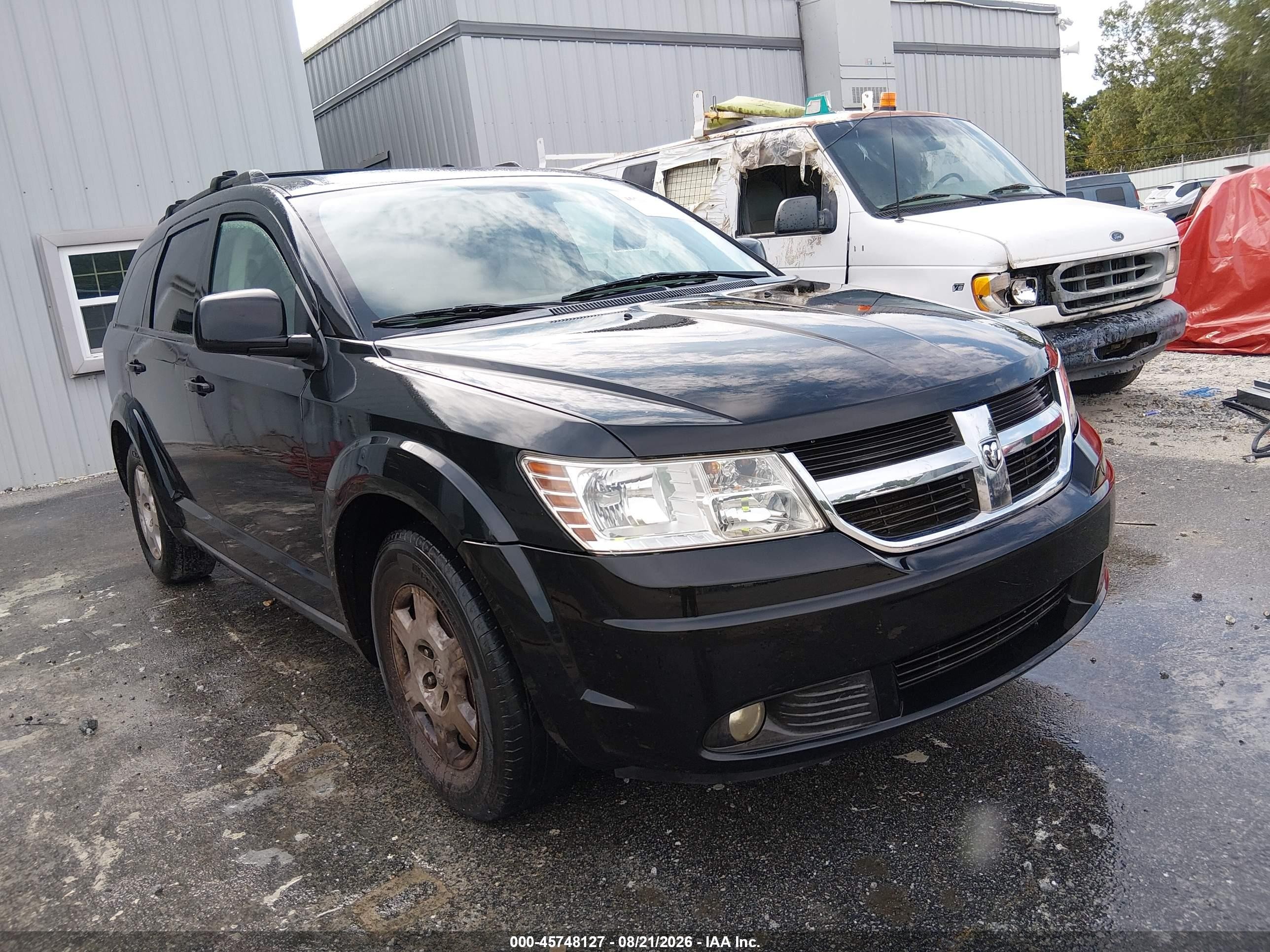2009 Dodge Journey Se Black vin: 3D4GG47B29T133340