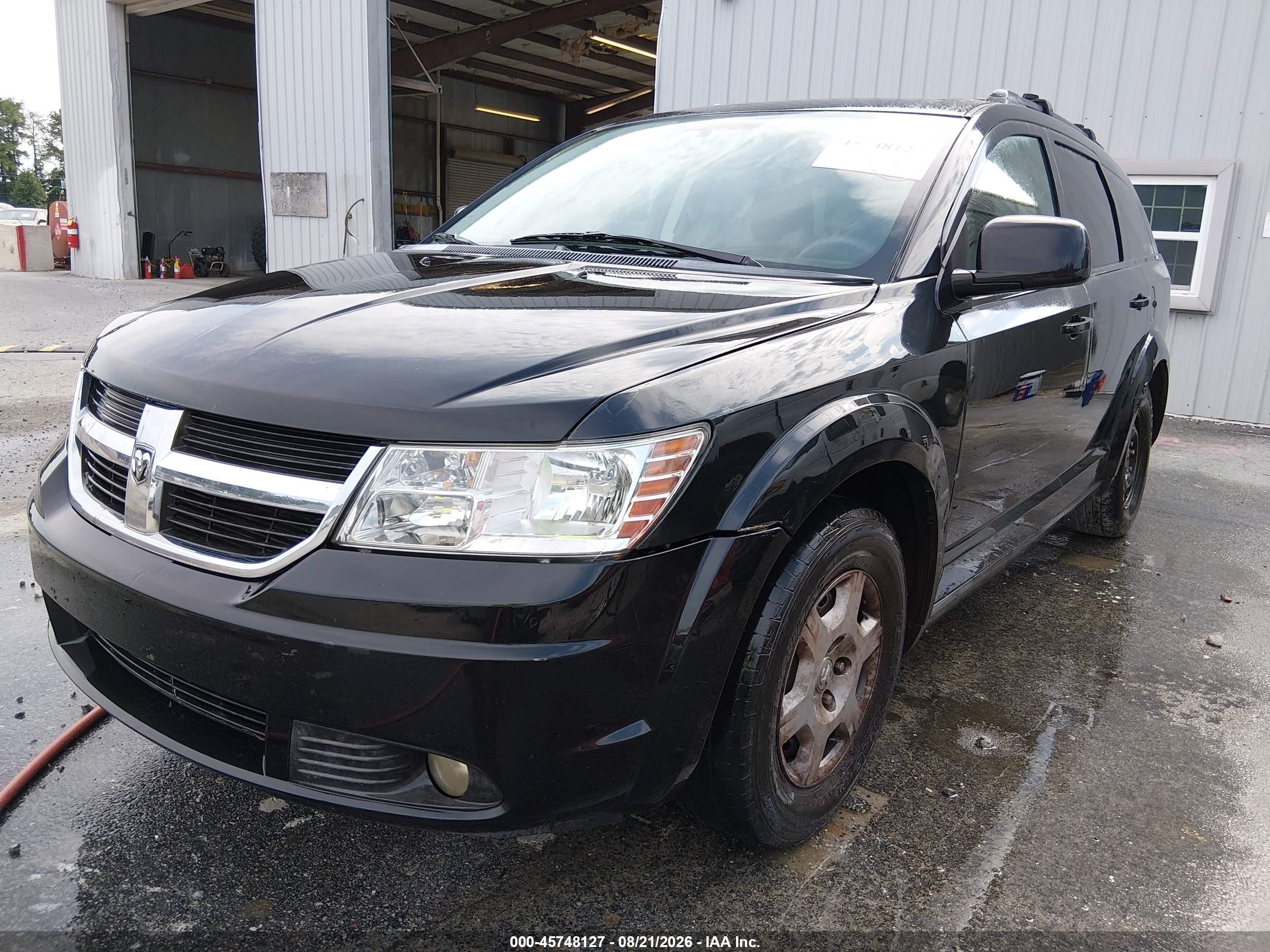 2009 Dodge Journey Se Black vin: 3D4GG47B29T133340