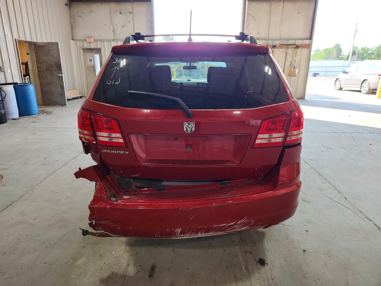 2009 Dodge Journey Se Красный vin: 3D4GG47B39T153290