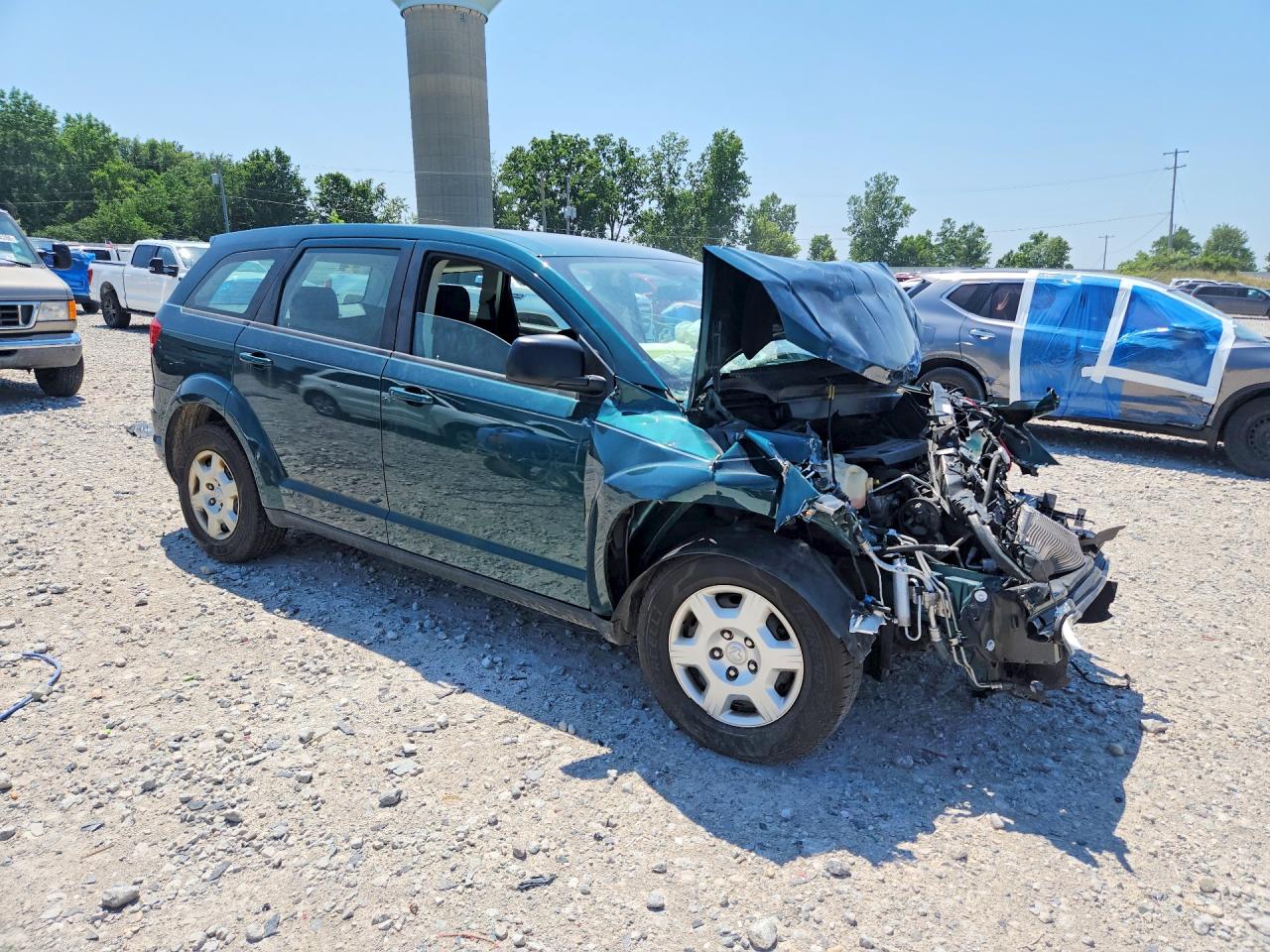 2009 Dodge Journey Se Зеленый vin: 3D4GG47B59T514552
