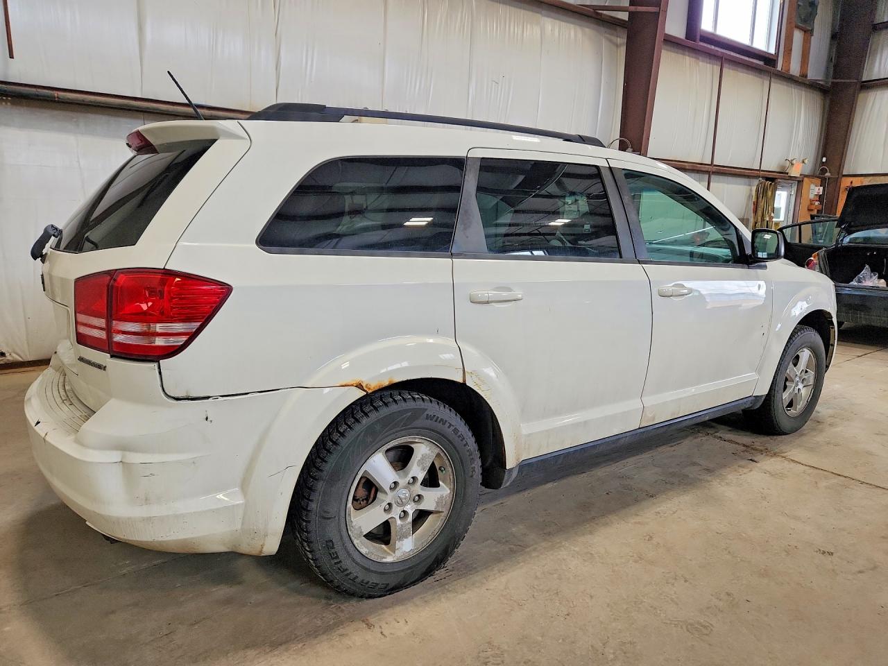 2009 Dodge Journey Se White vin: 3D4GG47B59T530511