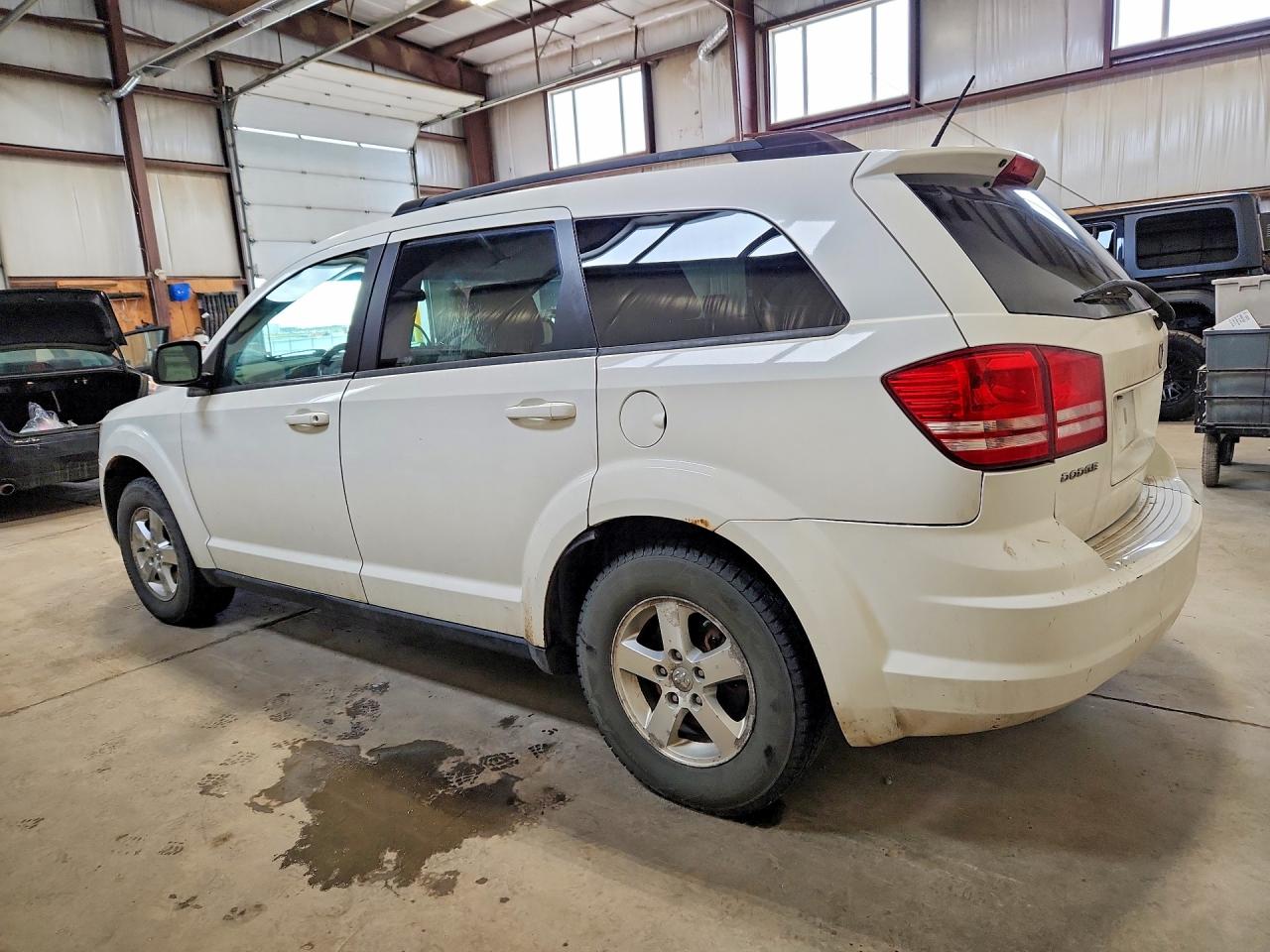 2009 Dodge Journey Se White vin: 3D4GG47B59T530511